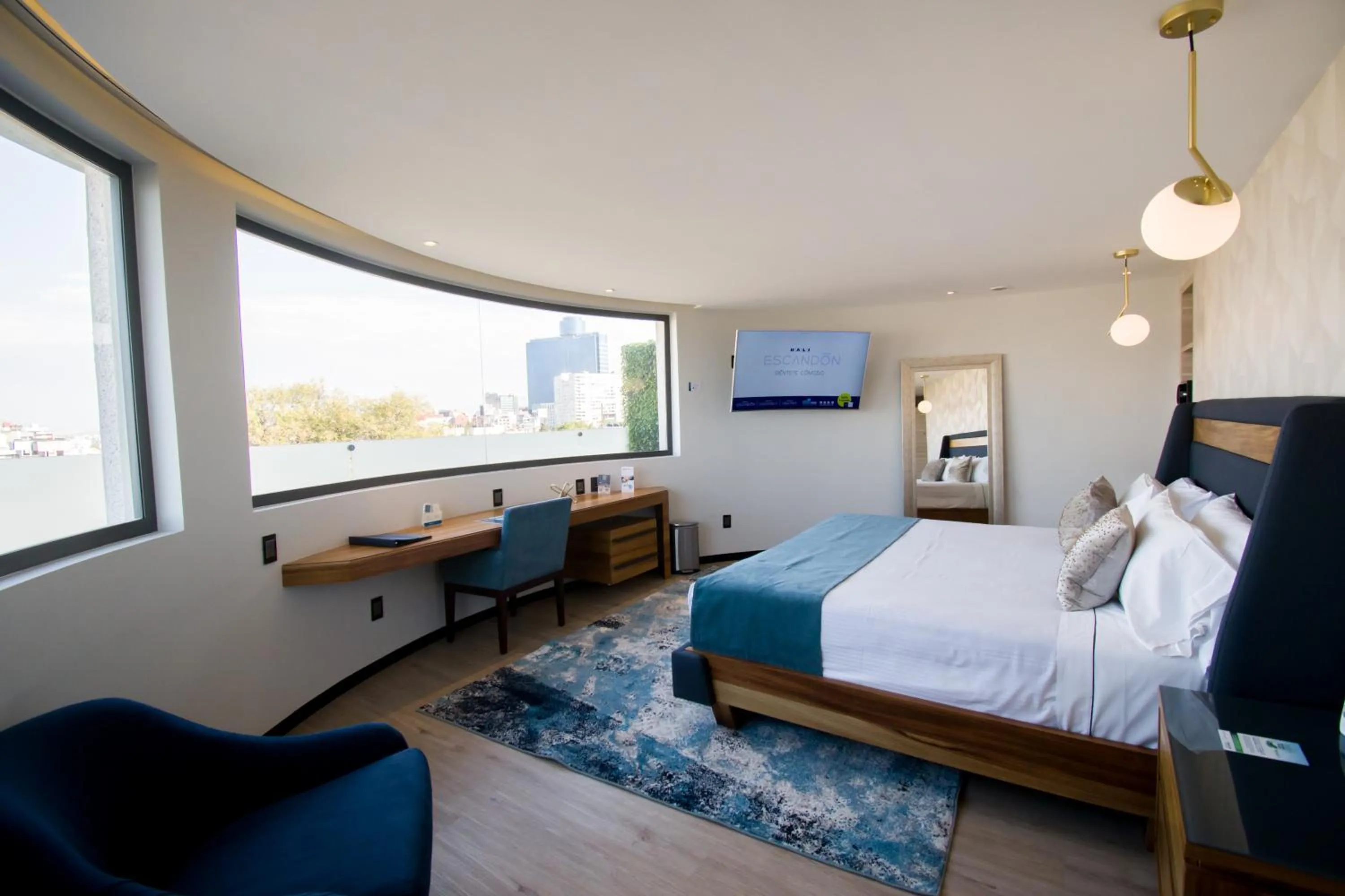 Photo of the whole room, Bed in KALI Escandón Mexico City