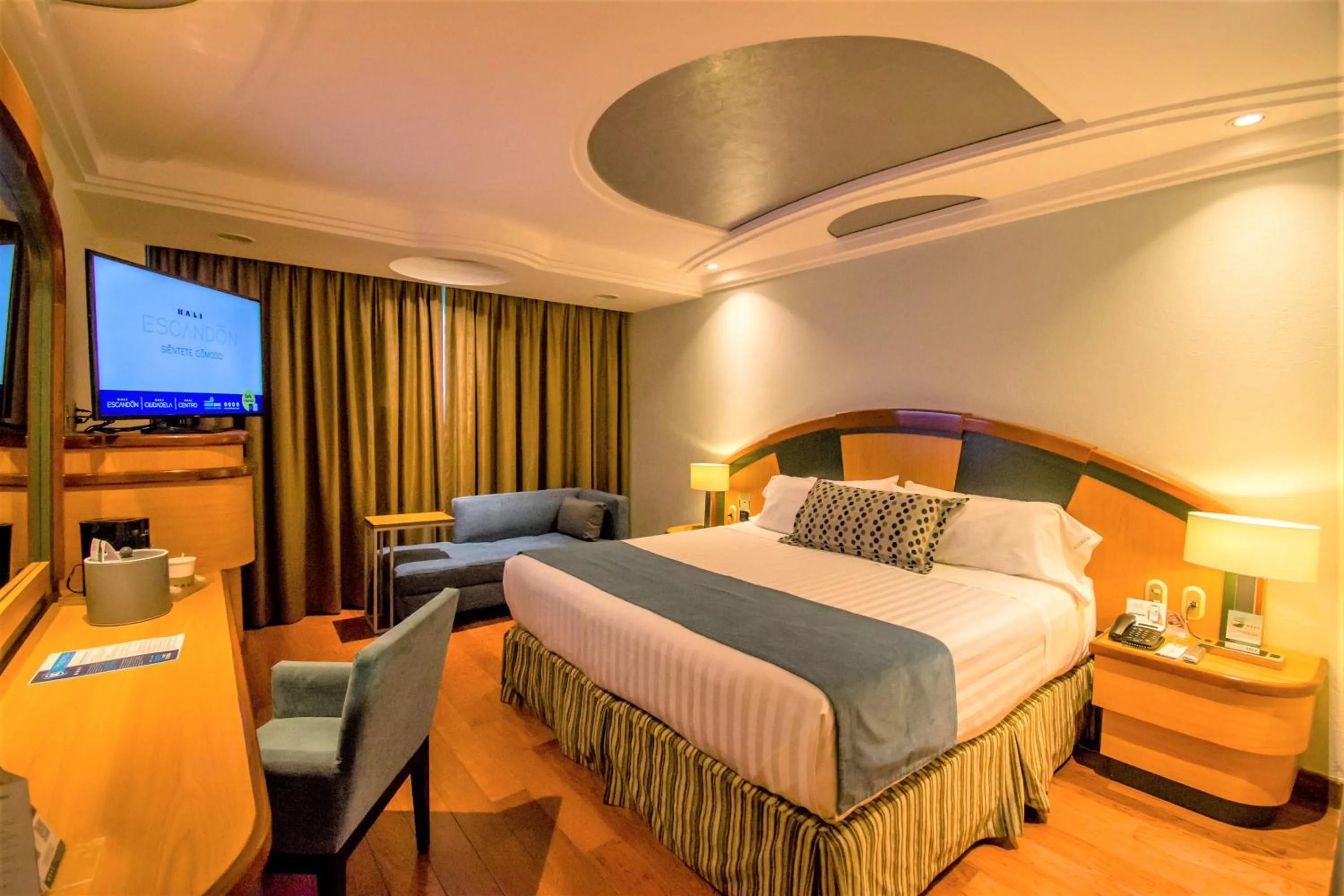 Photo of the whole room, Bed in KALI Escandón Mexico City