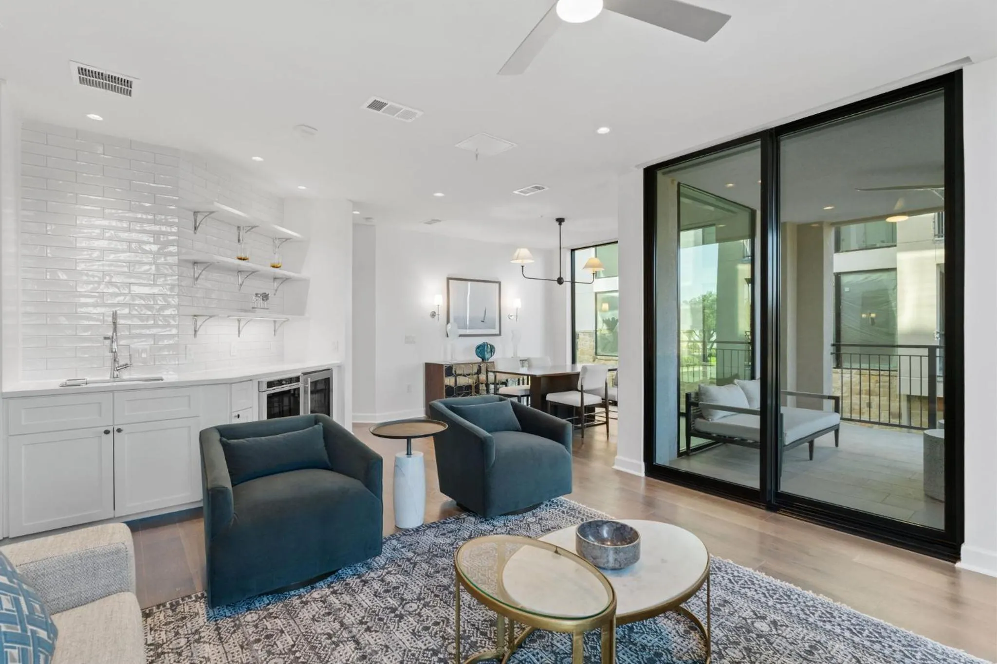 Living room in Horseshoe Bay Resort