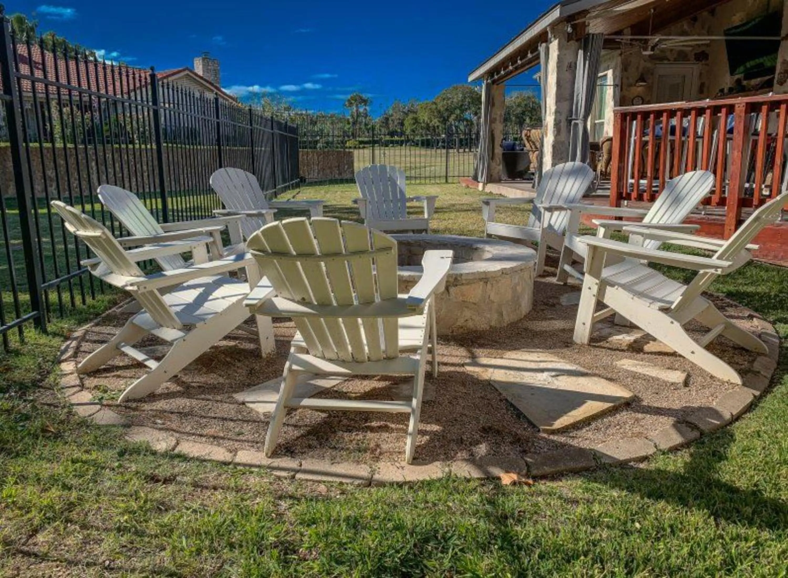 Patio in Horseshoe Bay Resort