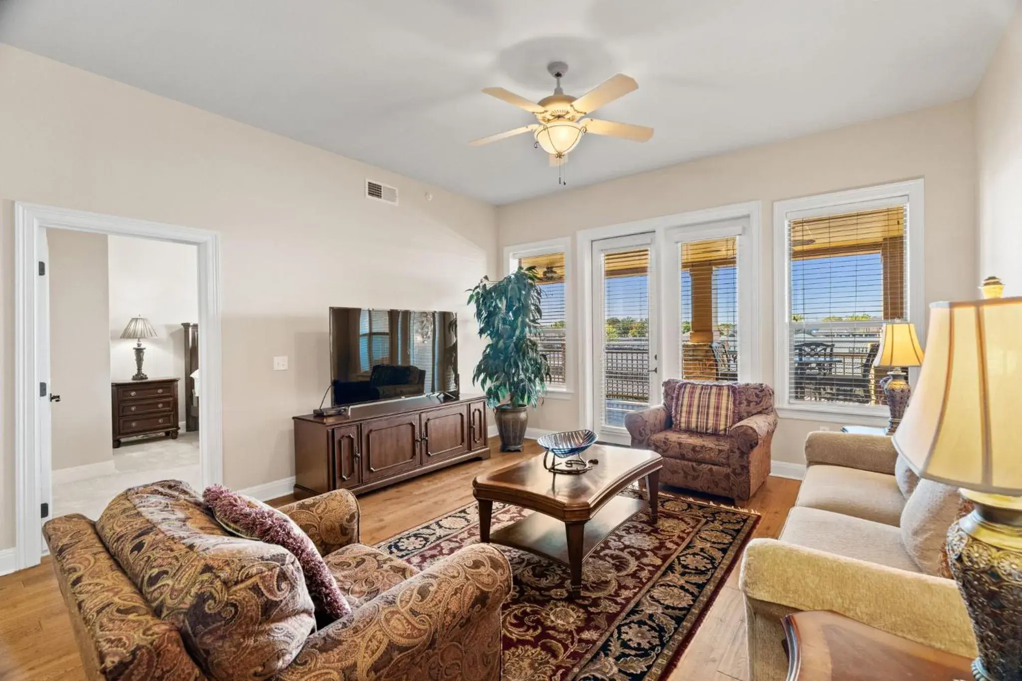 Living room in Horseshoe Bay Resort Living room in Horseshoe Bay Resort