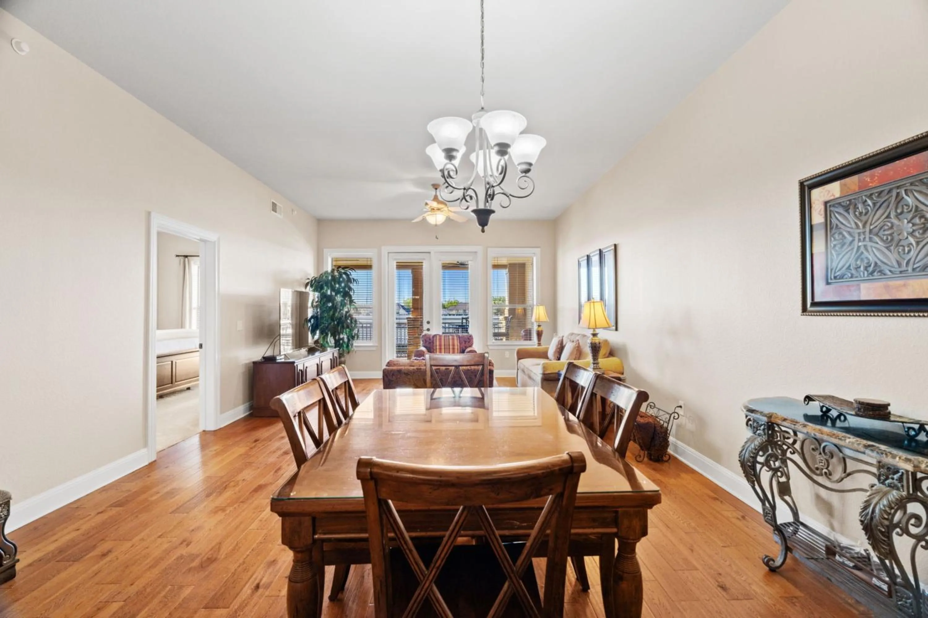 Seating area in Horseshoe Bay Resort