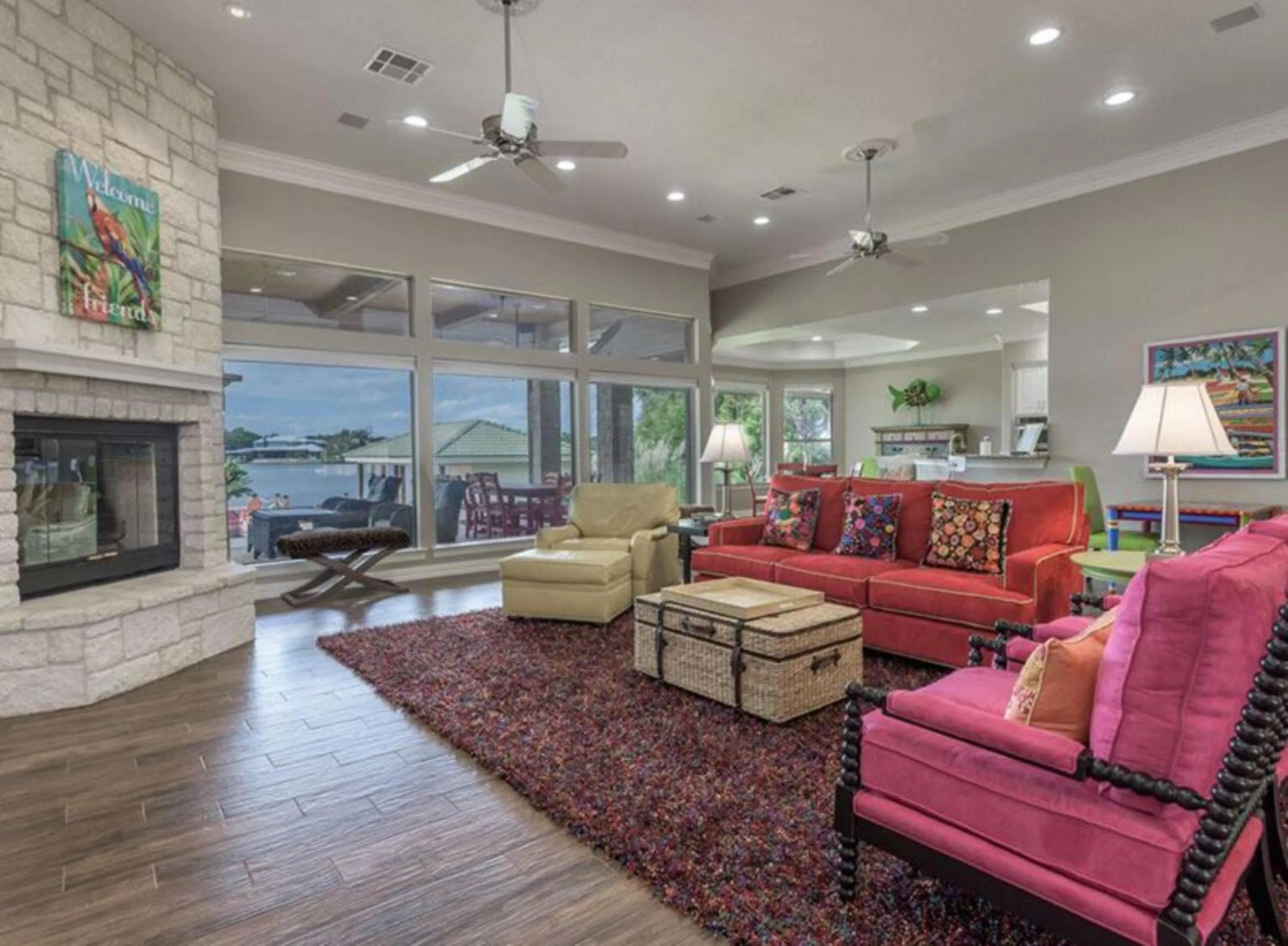 Living room in Horseshoe Bay Resort