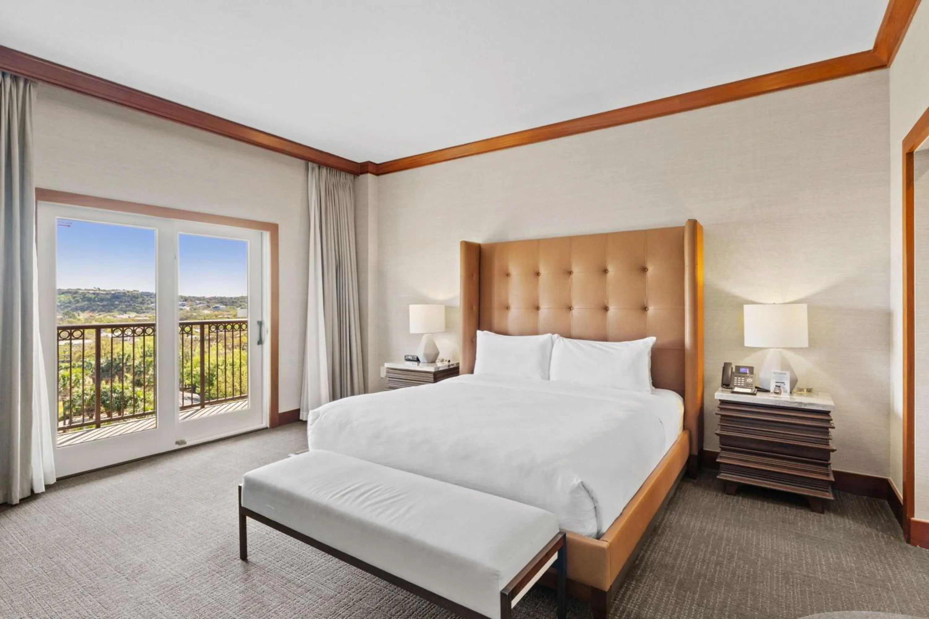 Bed in Horseshoe Bay Resort