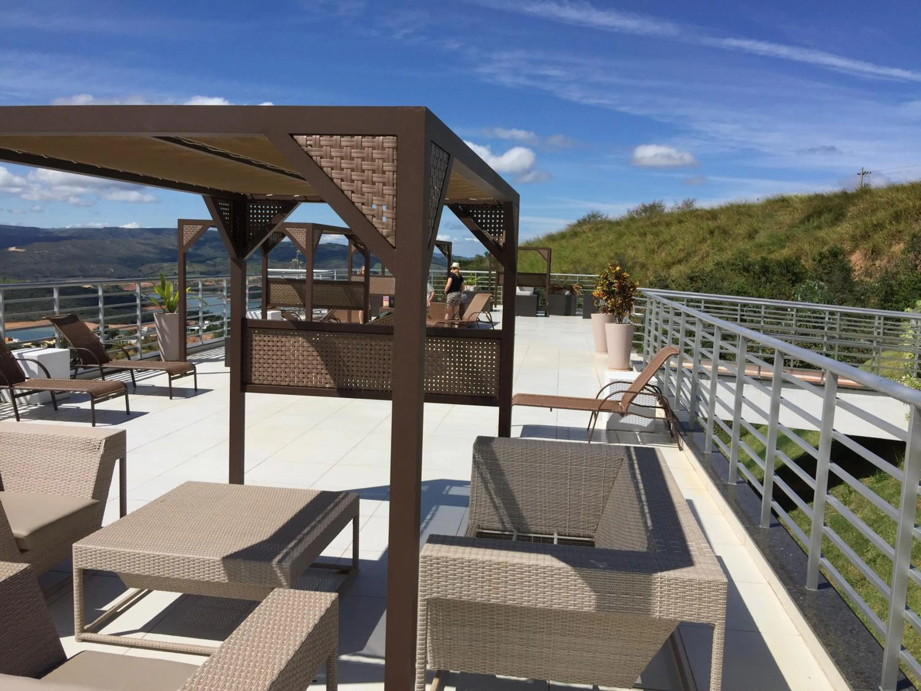 BBQ facilities in Casa Escarpas