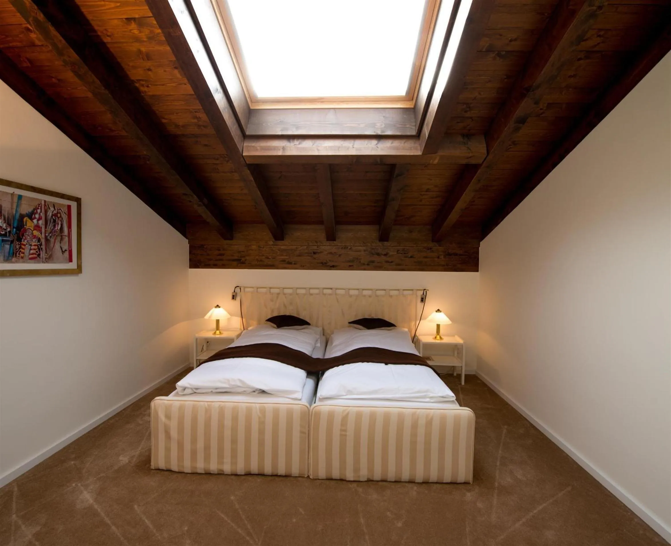 Bed in Seminar- & Erlebnishotel RömerTurm