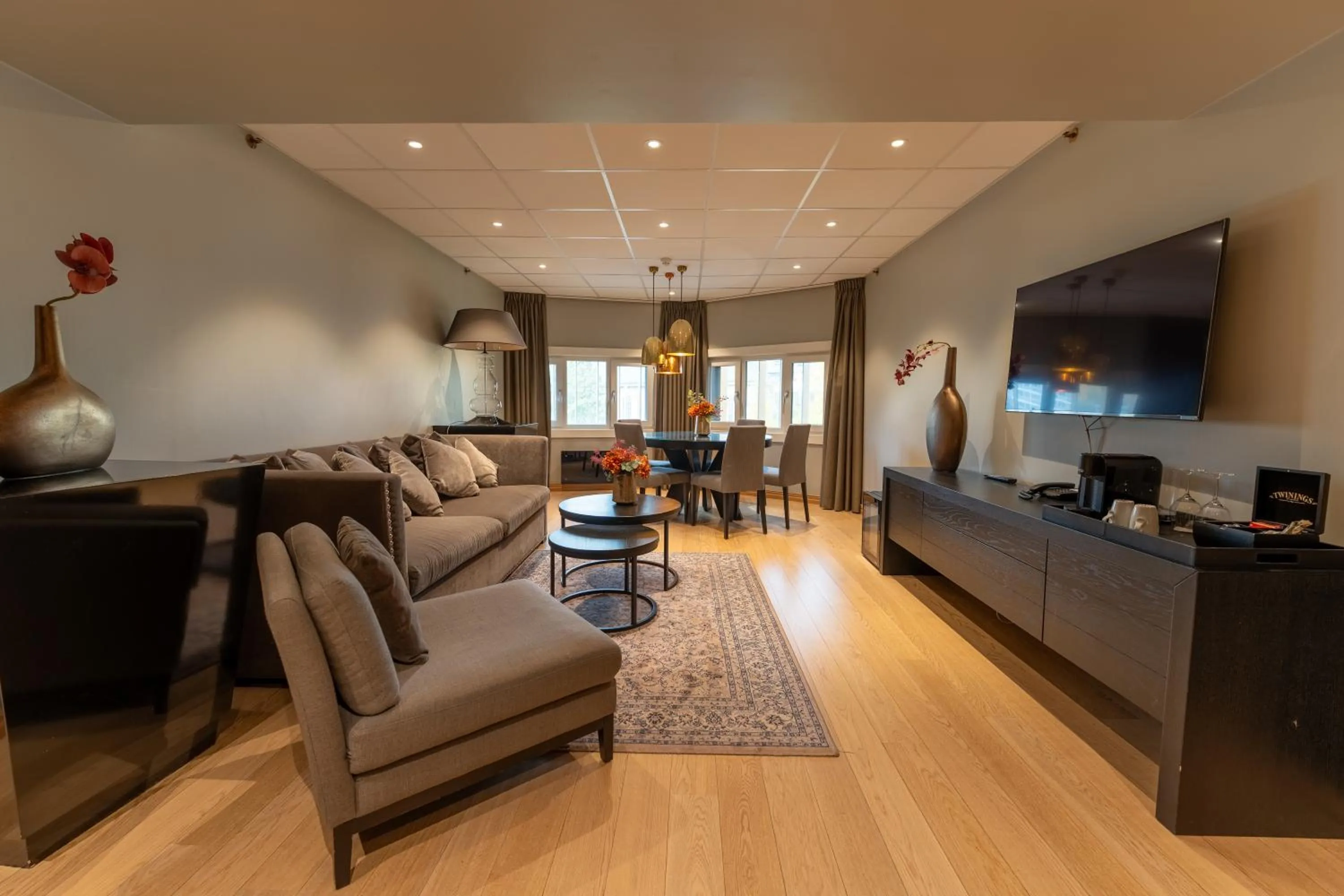 Living room in Quality Hotel Saga