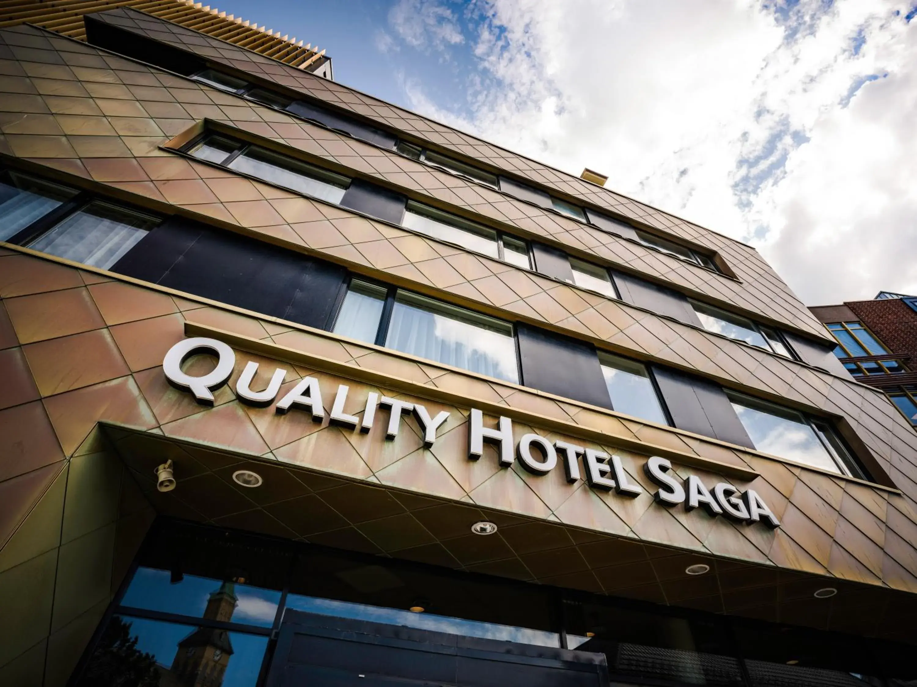 Property building in Quality Hotel Saga Property building in Quality Hotel Saga