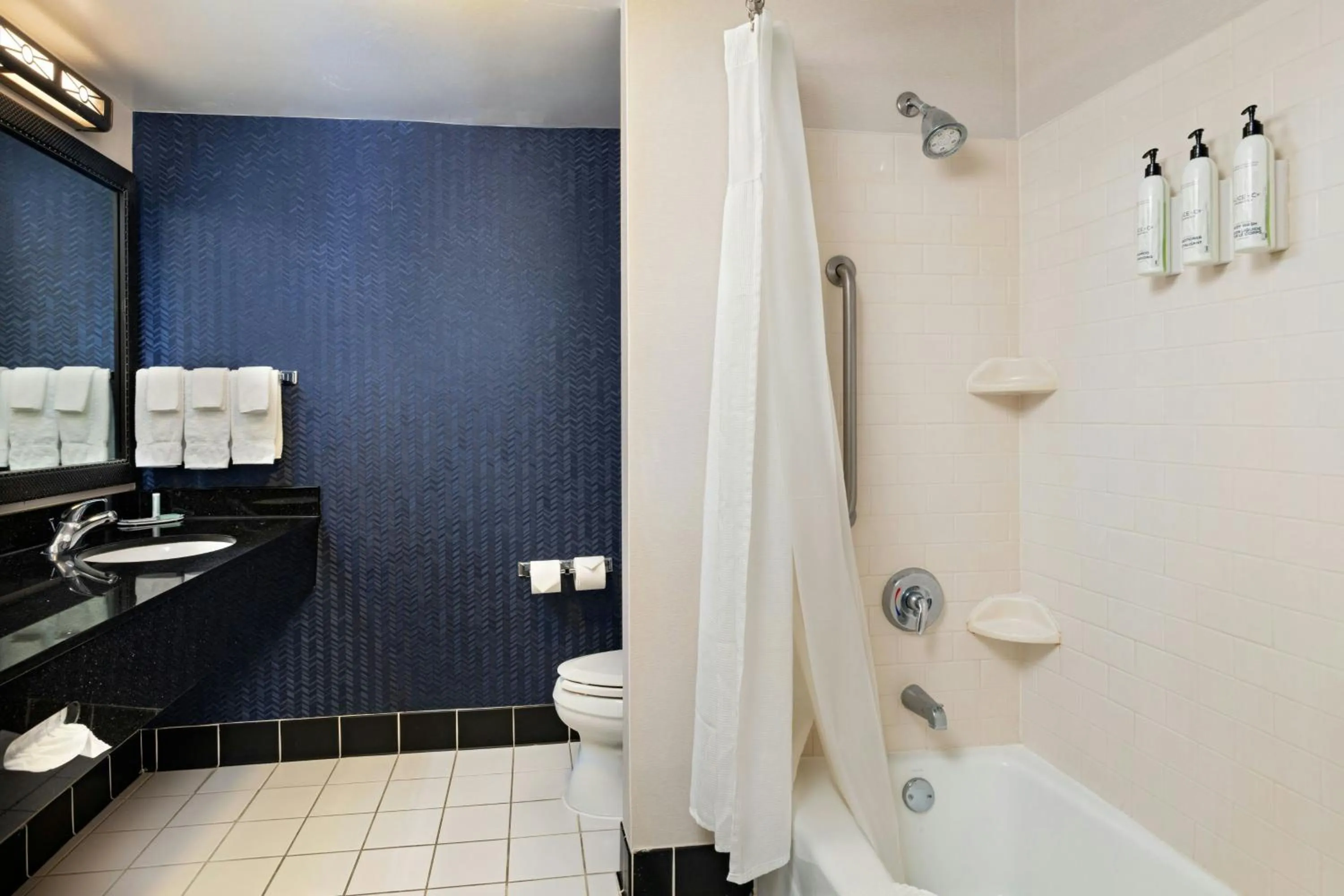 Bathroom in Fairfield Inn and Suites by Marriott San Antonio Northeast / Schertz / RAFB