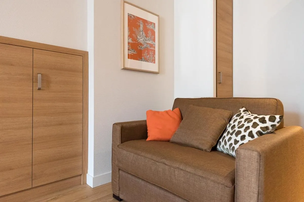 Seating area in Logis Grand Hôtel Des Bains