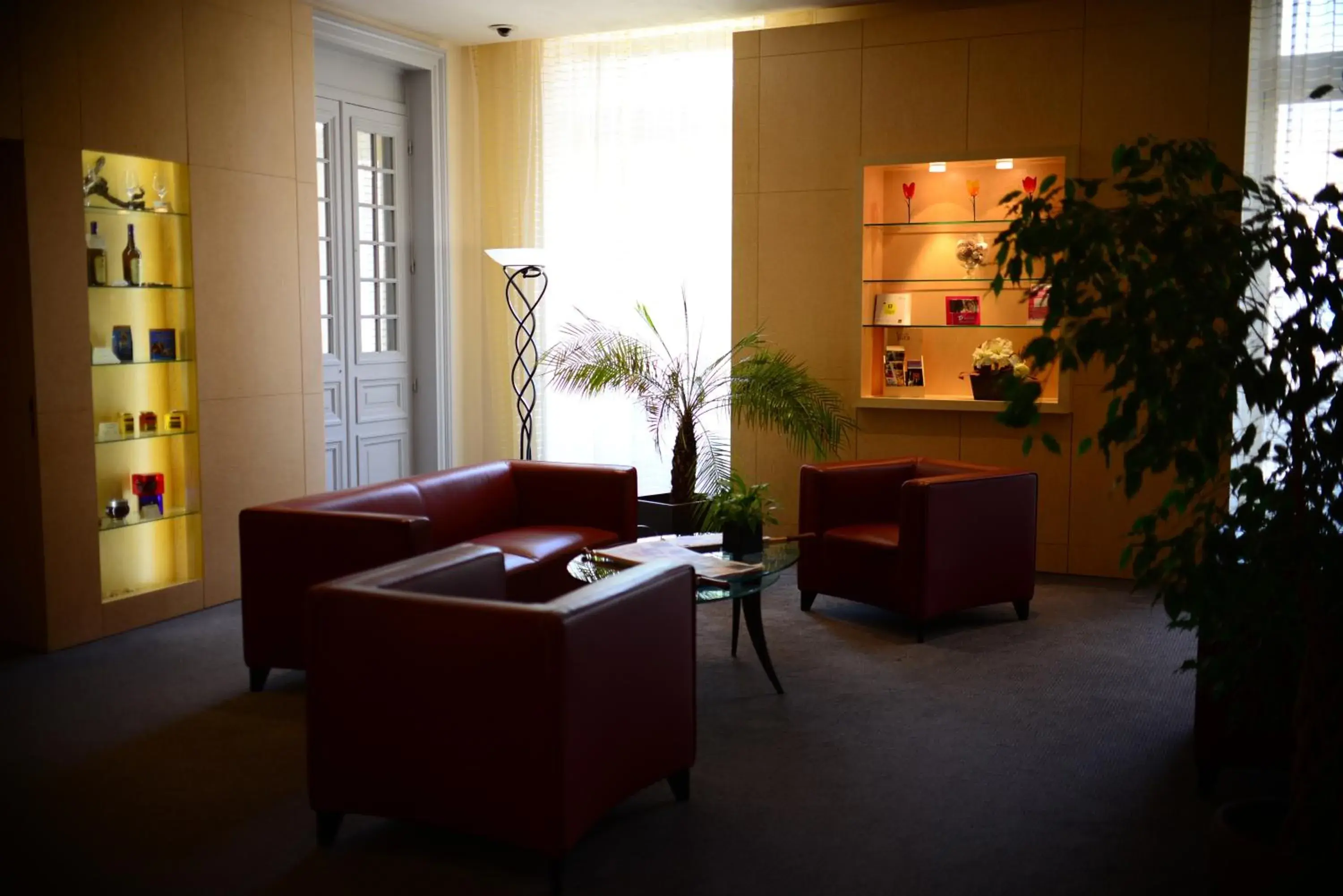 Lobby or reception in Logis Grand Hôtel Des Bains Lobby or reception in Logis Grand Hôtel Des Bains