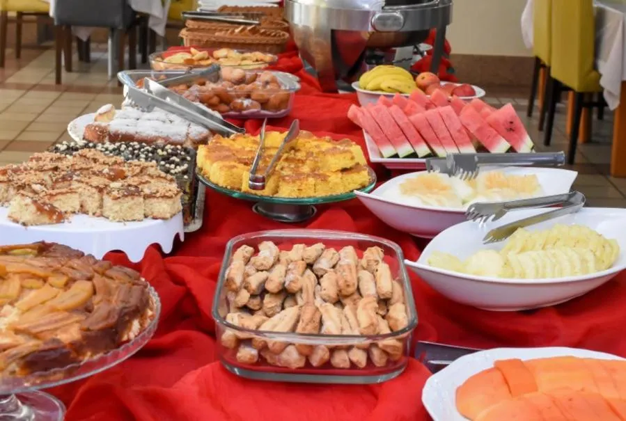 Buffet breakfast in Muffato Plaza Hotel