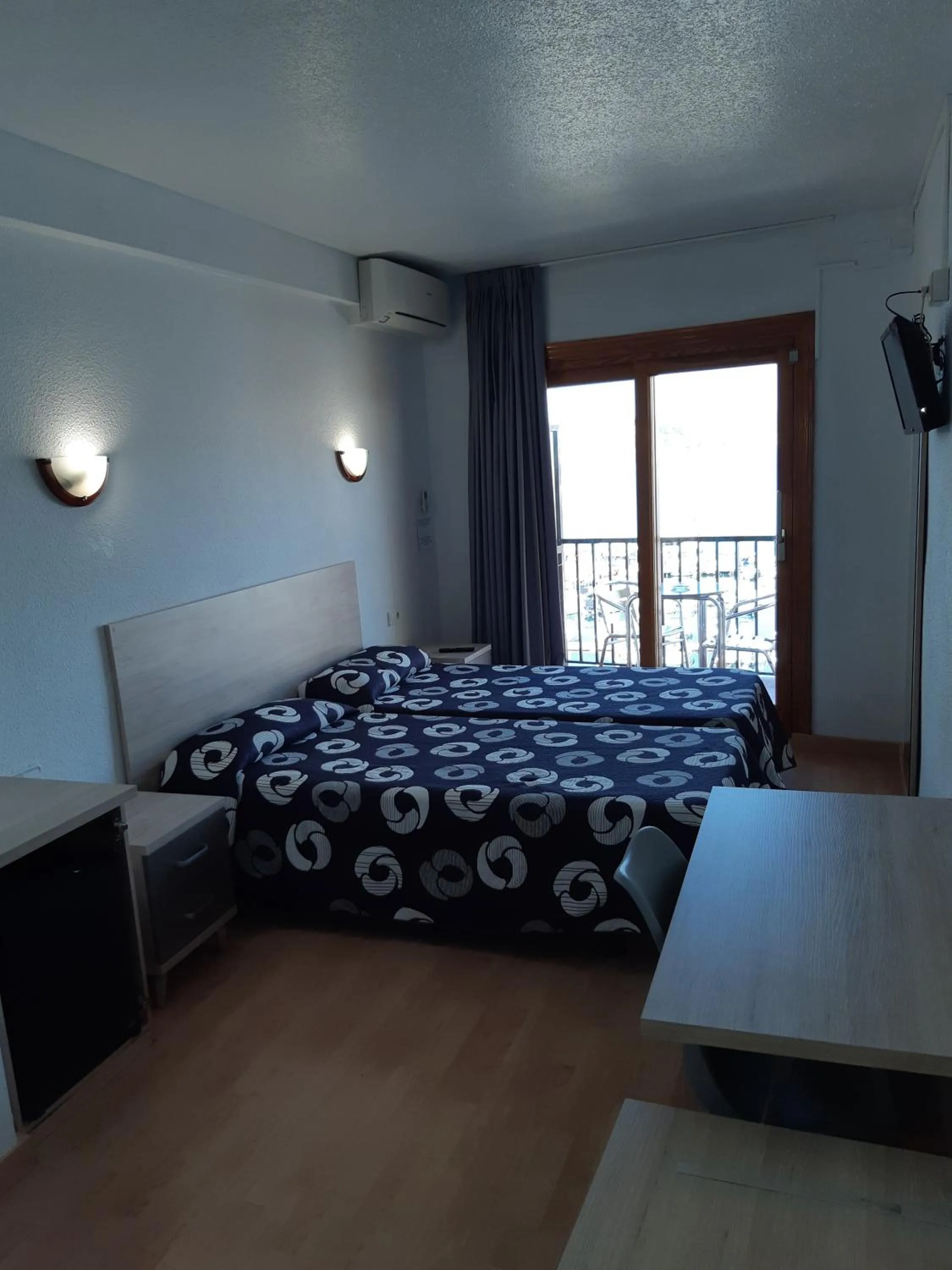 Decorative detail, Bed in Hotel Condestable