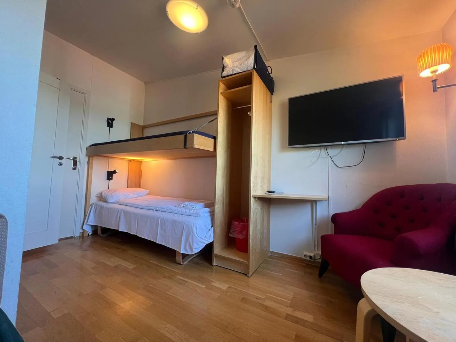 Bed in Gjøvik Hovdetun Hostel