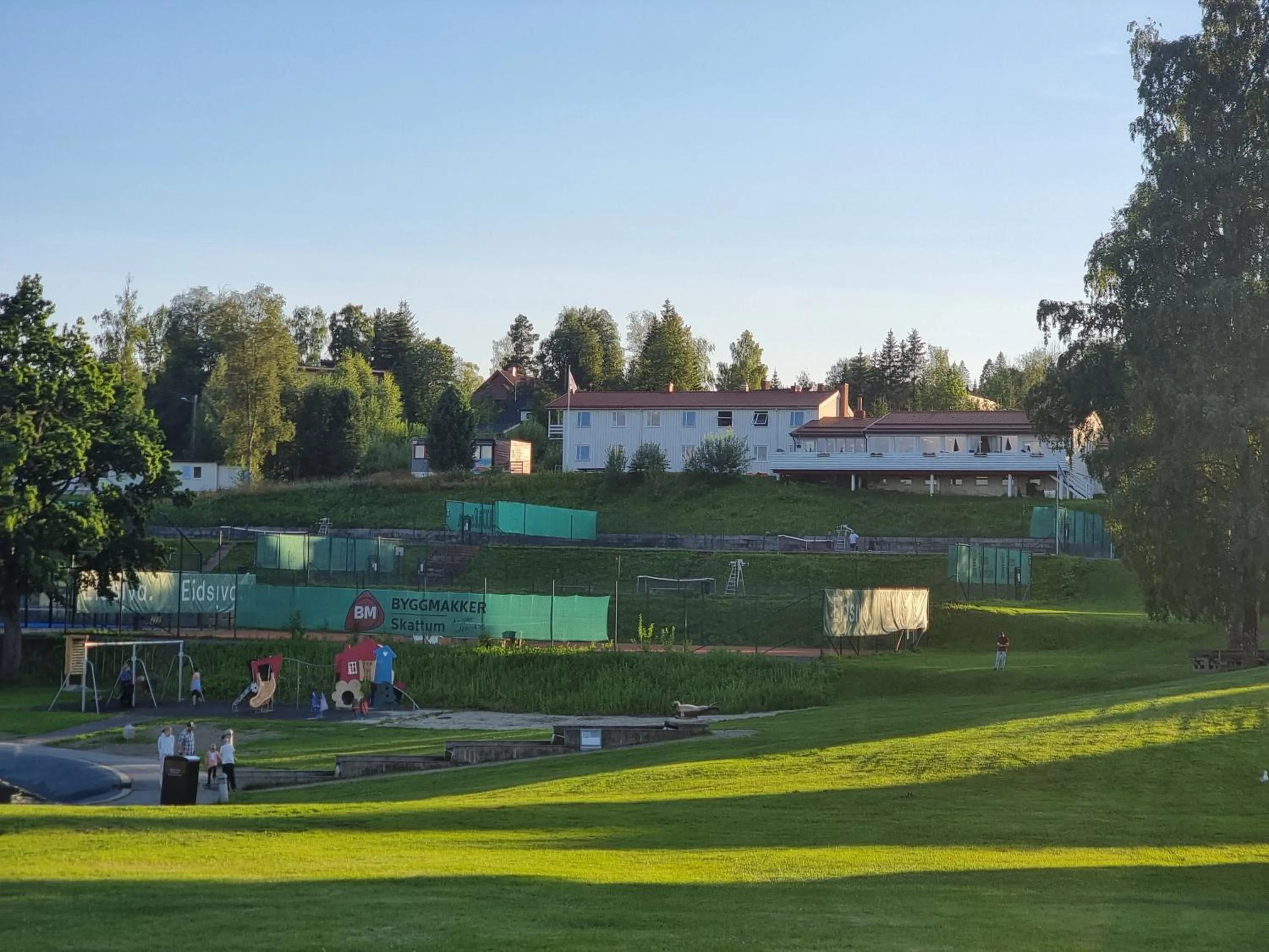 Property building in Gjøvik Hovdetun Hostel