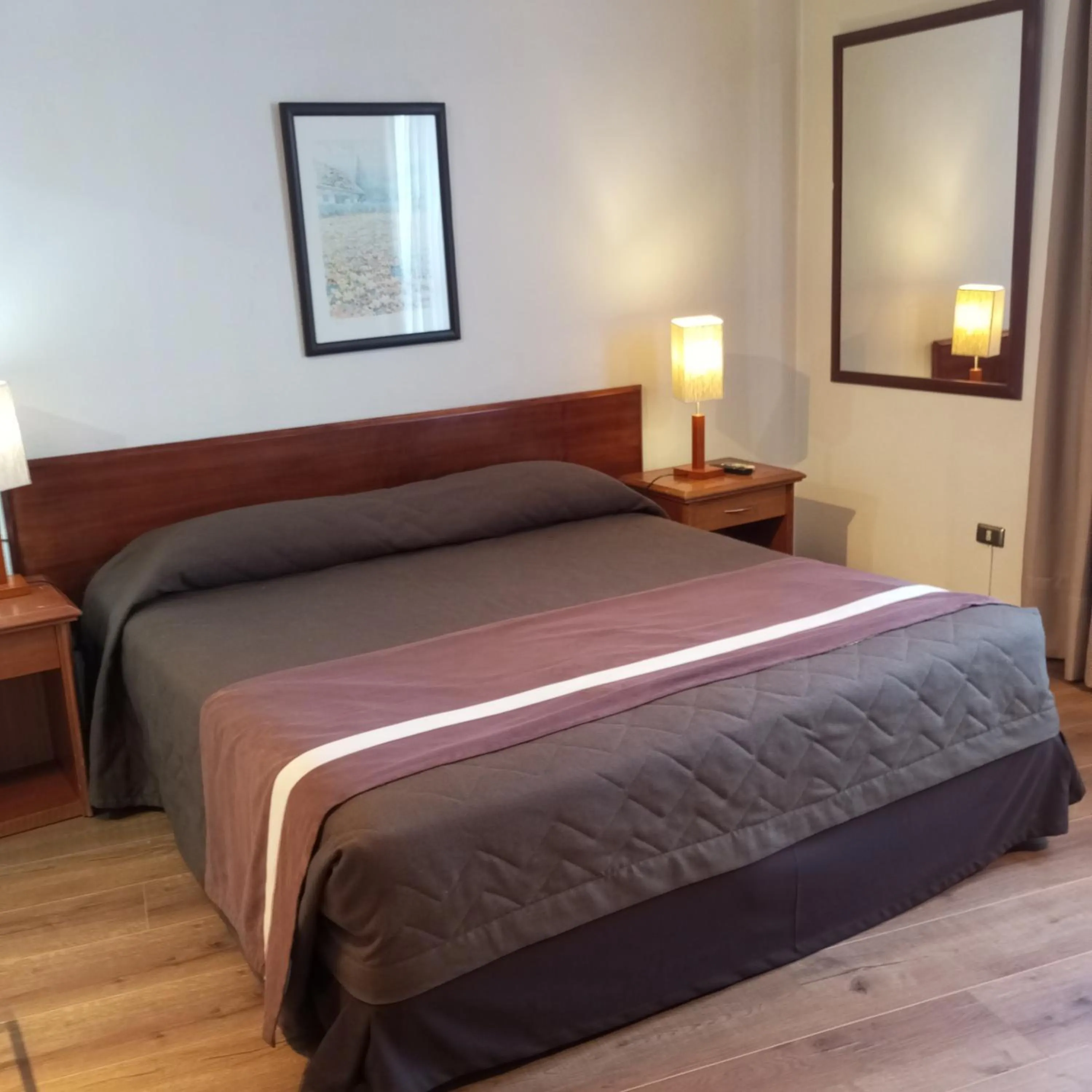 Bed in Hotel Alcala del Rio