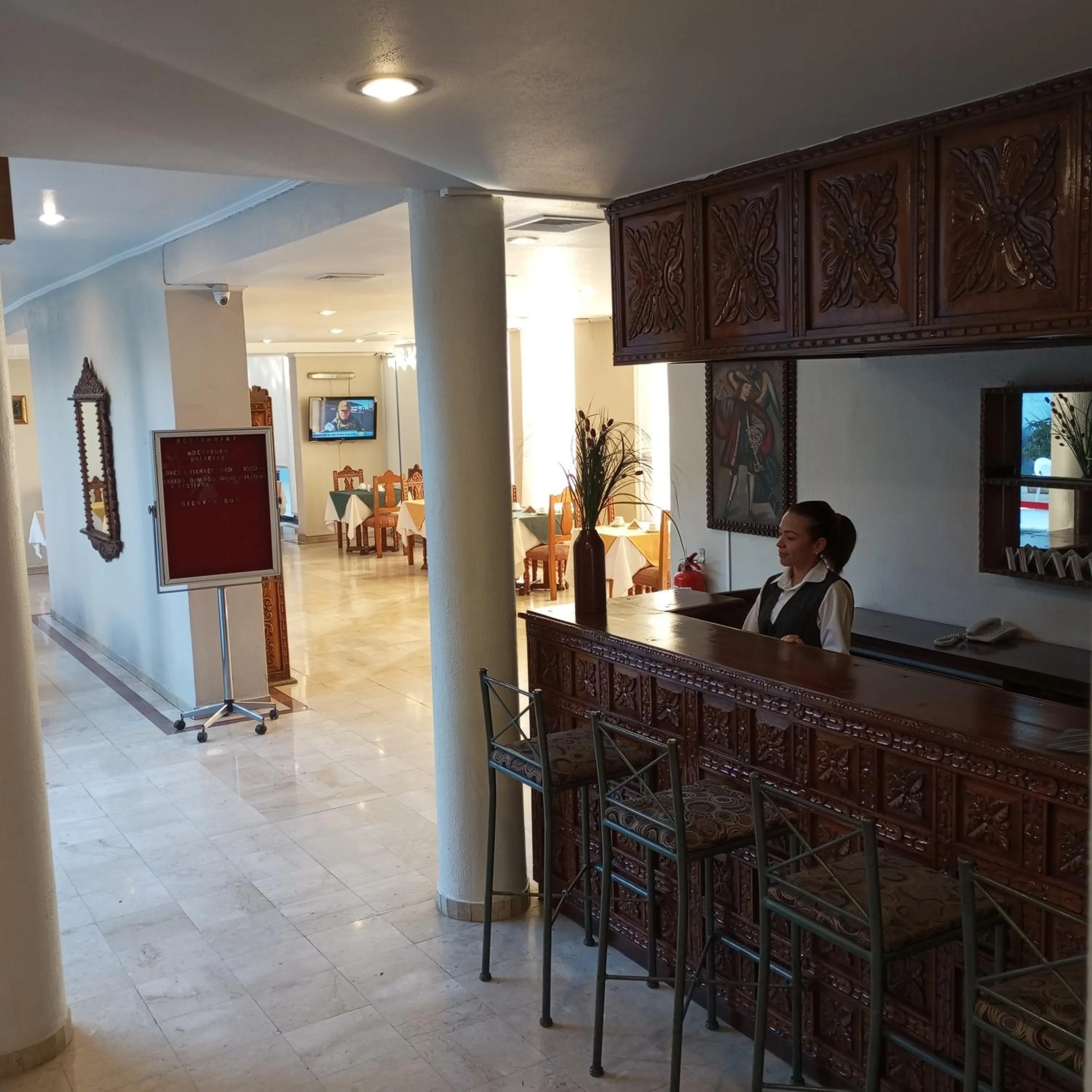 Breakfast in Hotel Alcala del Rio