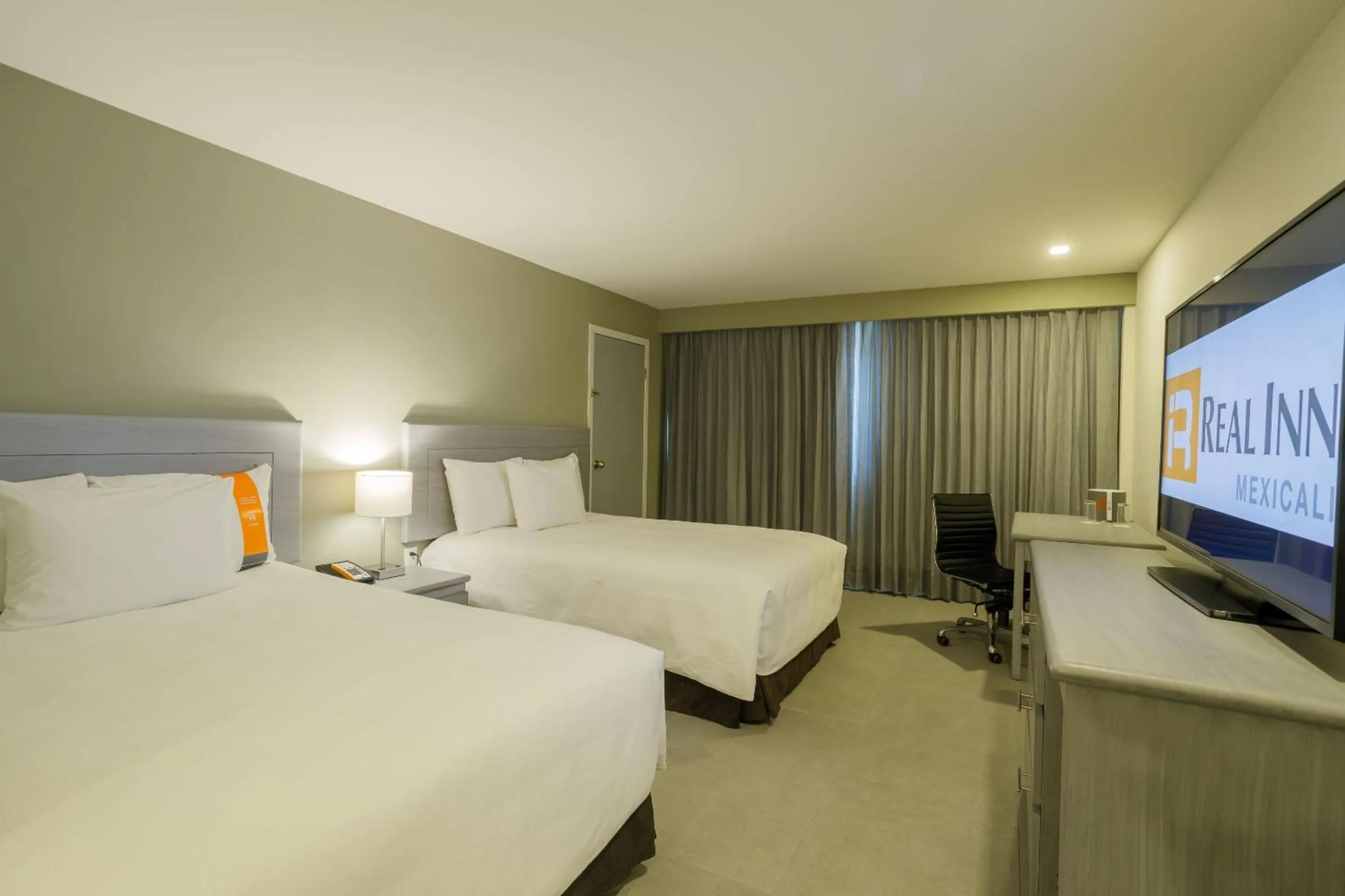 Bedroom, Bed in Real Inn Mexicali