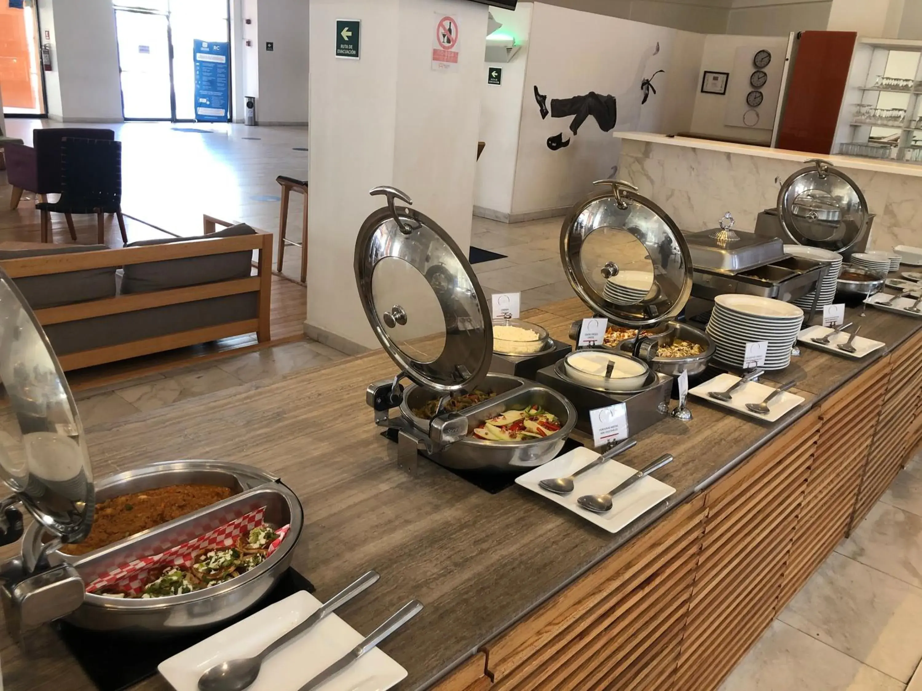 Buffet breakfast in Real Inn Mexicali Buffet breakfast in Real Inn Mexicali