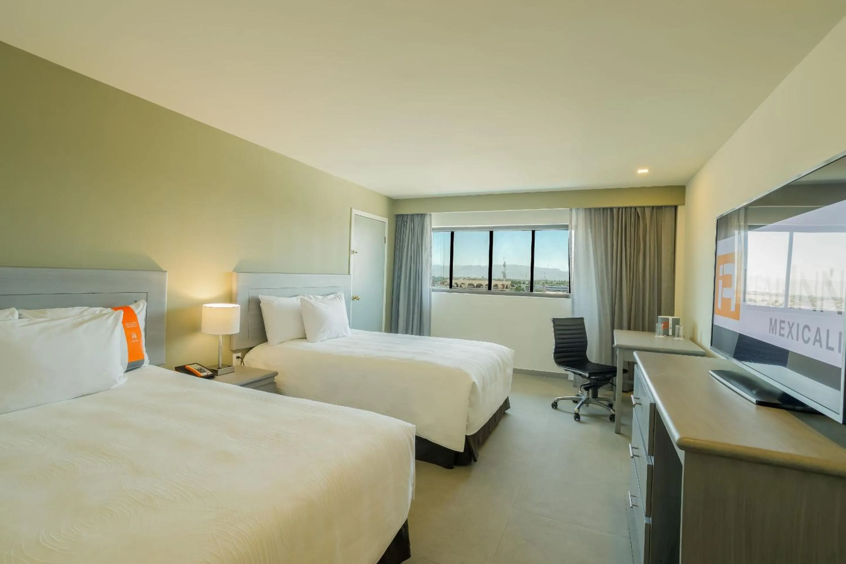 Bedroom, Bed in Real Inn Mexicali