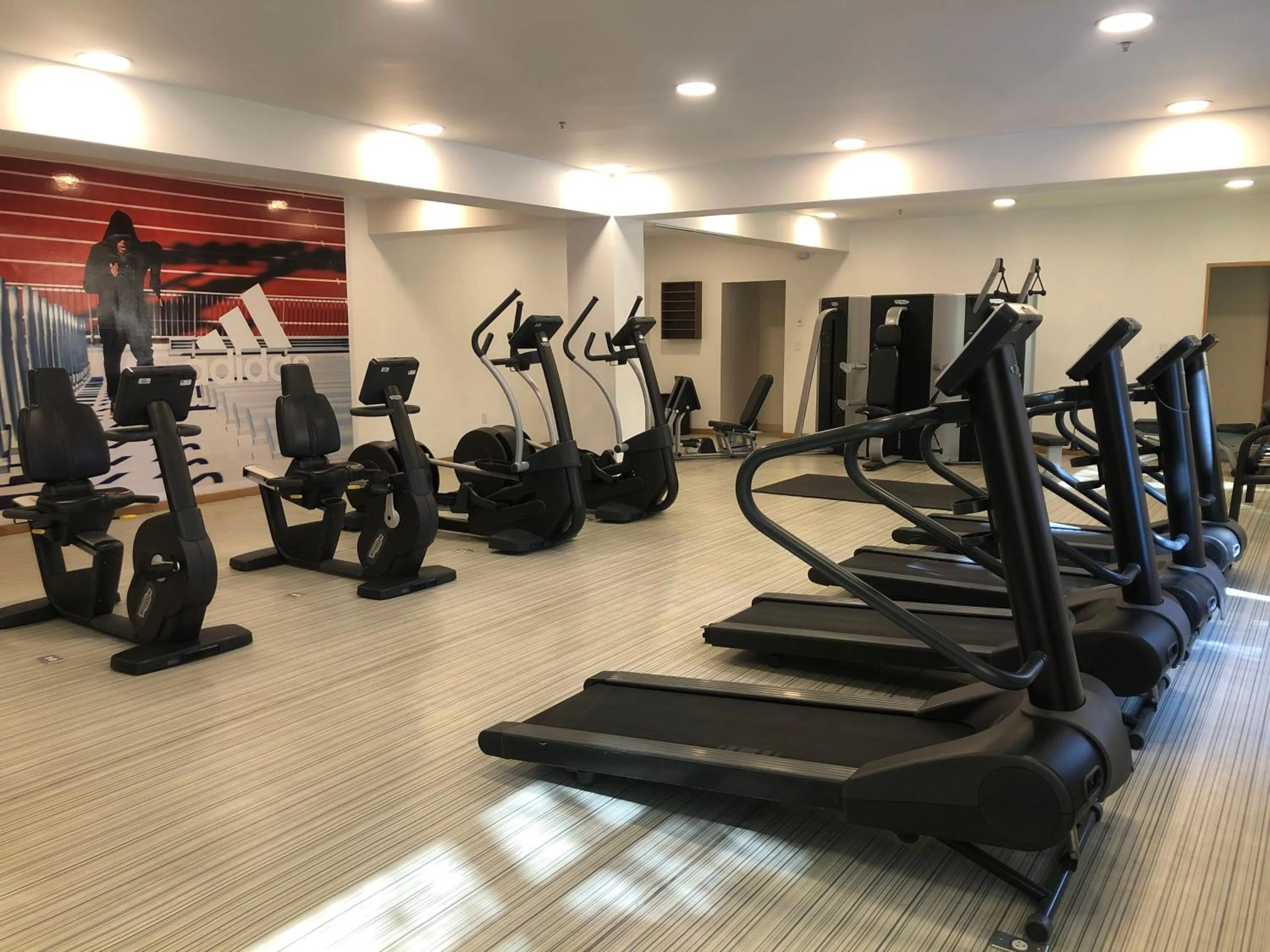 Fitness centre/facilities in Real Inn Mexicali