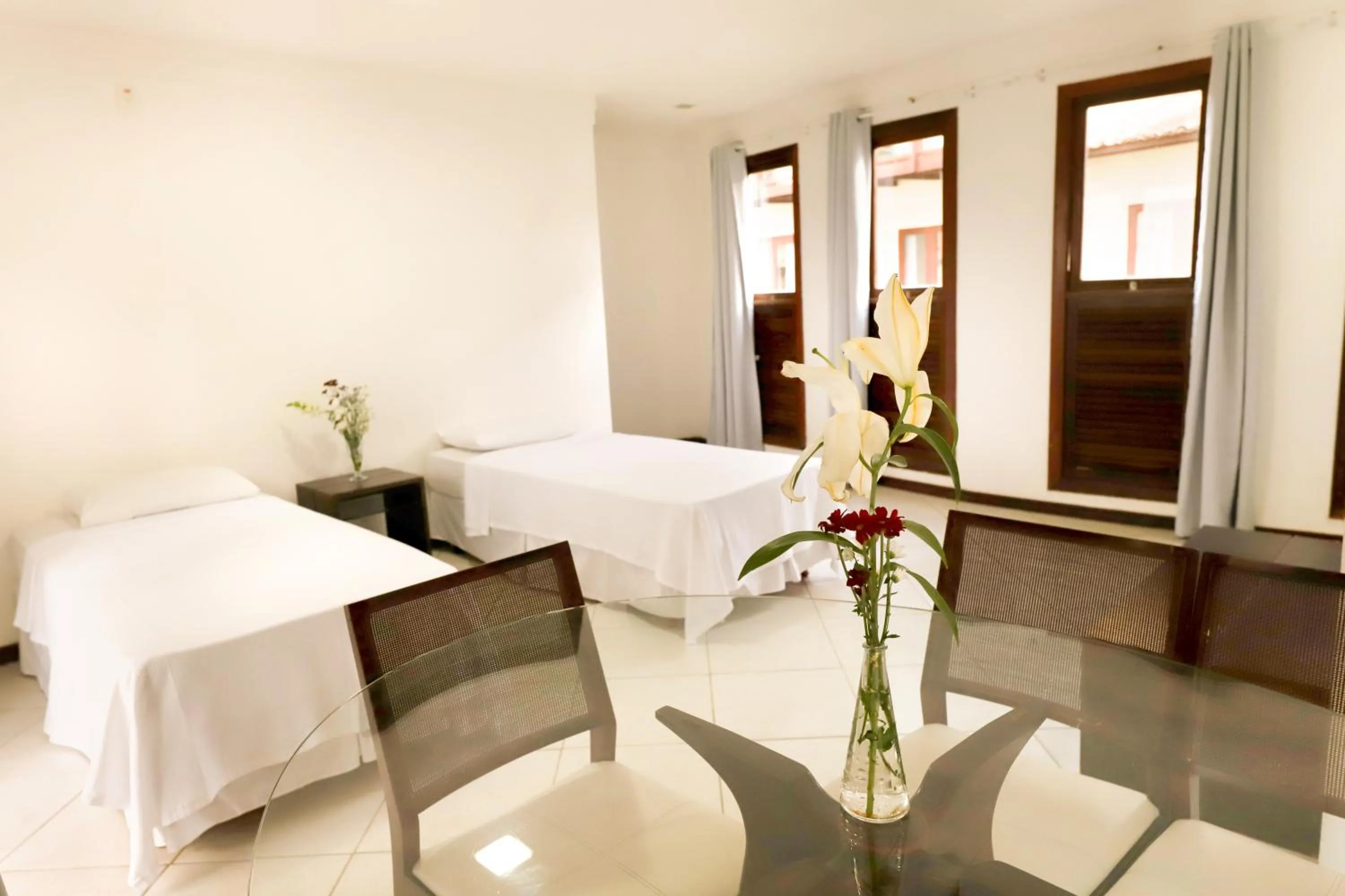 Living room, Bed in Sun Bay Pipa Hotéis