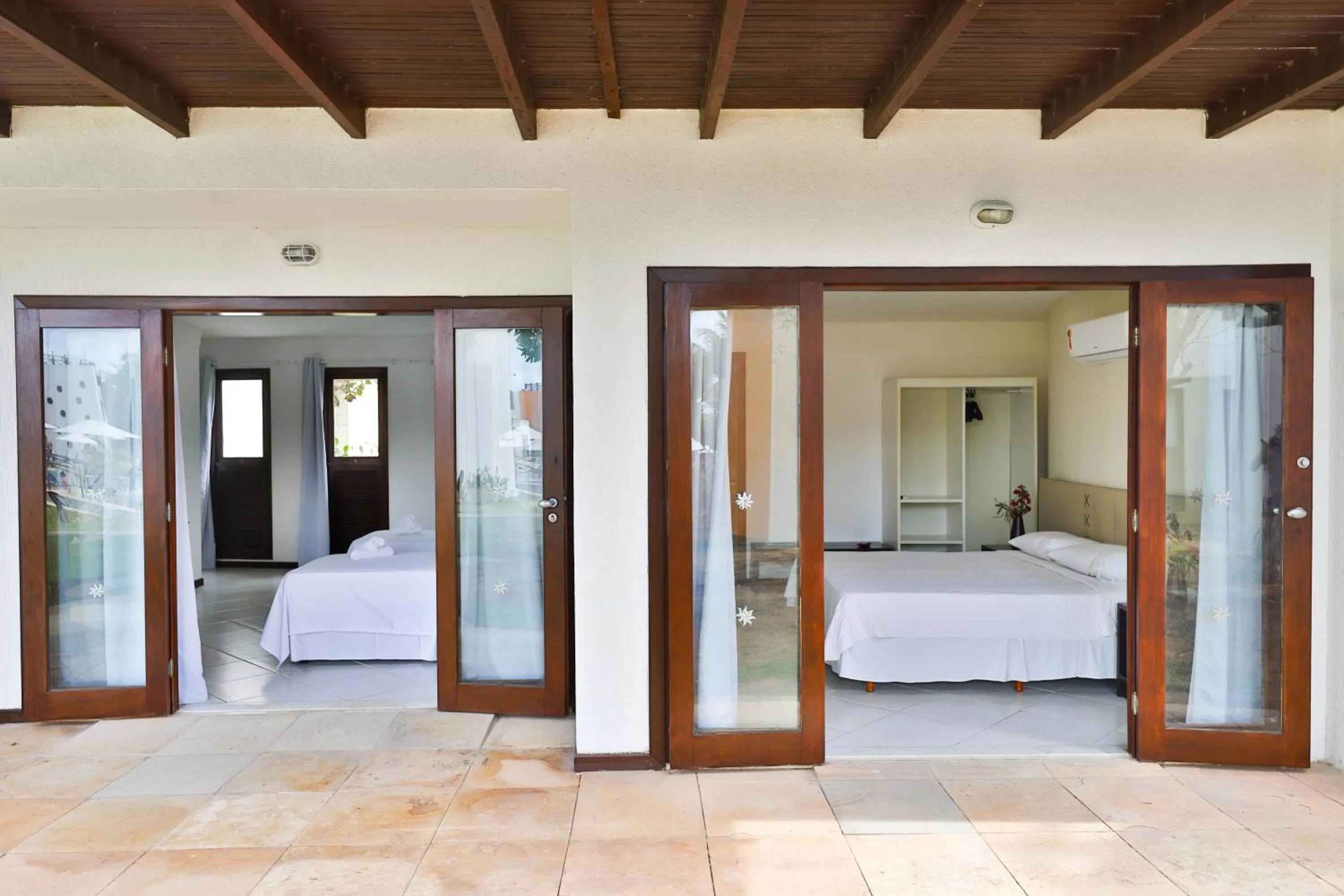 Balcony/Terrace, Bed in Sun Bay Pipa Hotéis