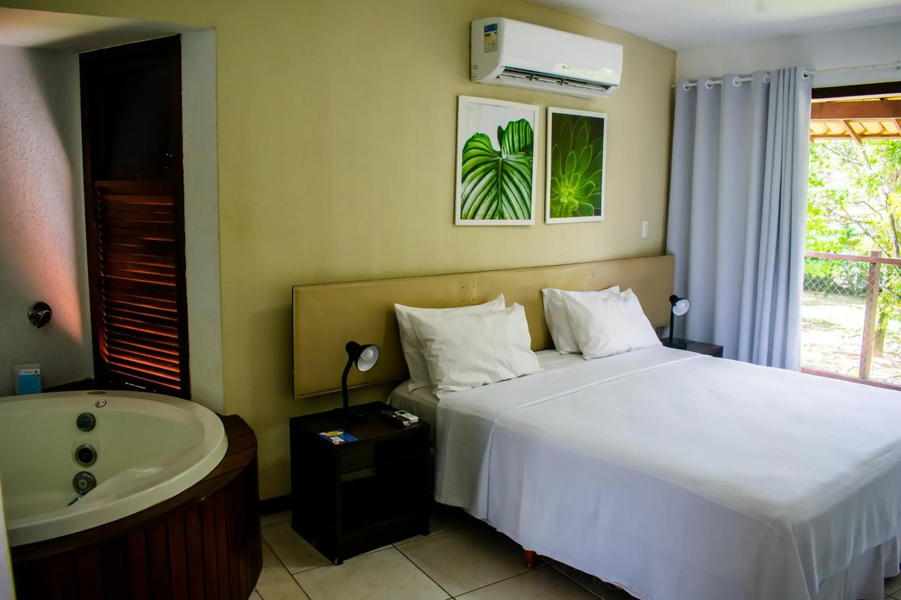 Bedroom, Bed in Sun Bay Pipa Hotéis Bedroom, Bed in Sun Bay Pipa Hotéis