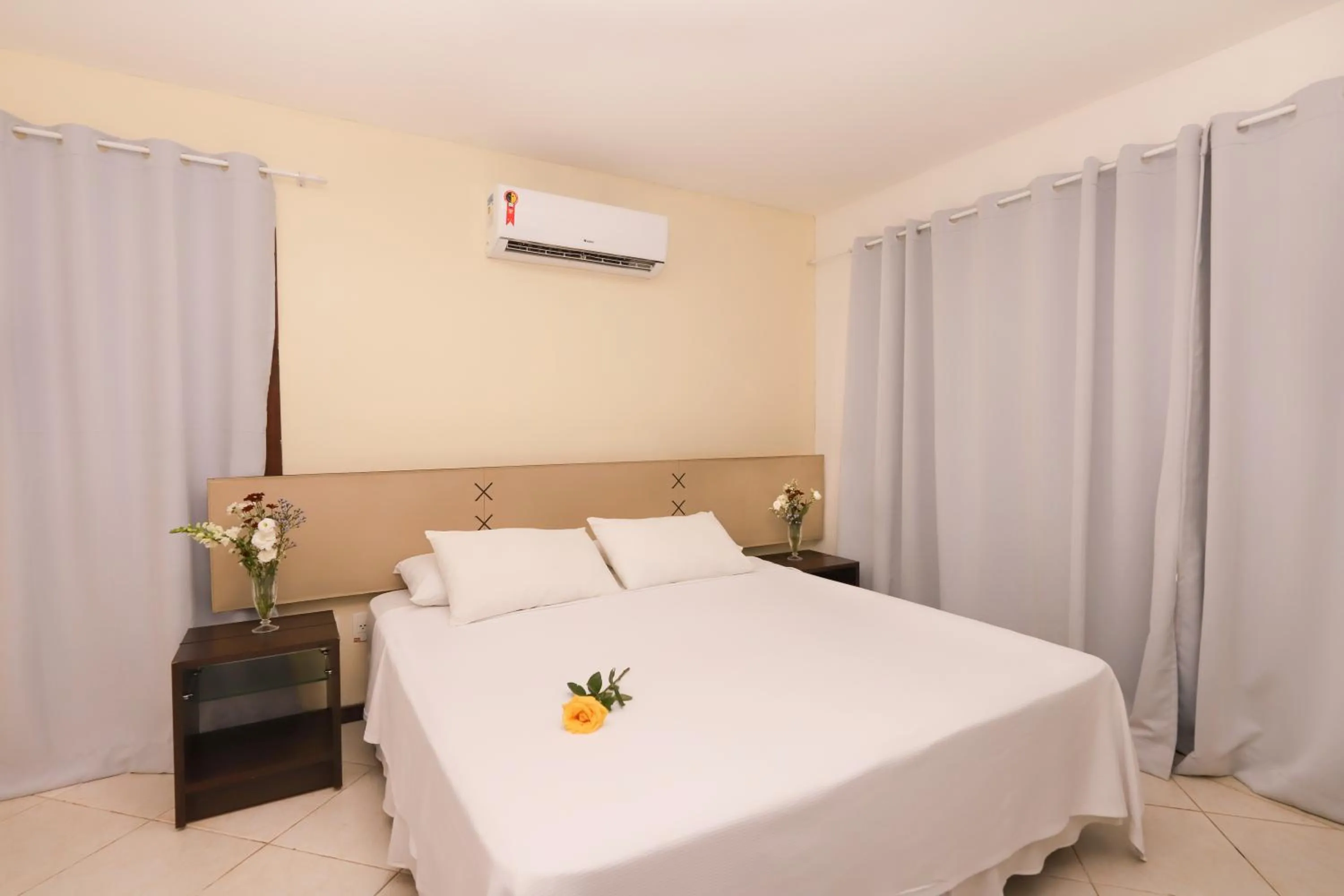 Bedroom, Bed in Sun Bay Pipa Hotéis