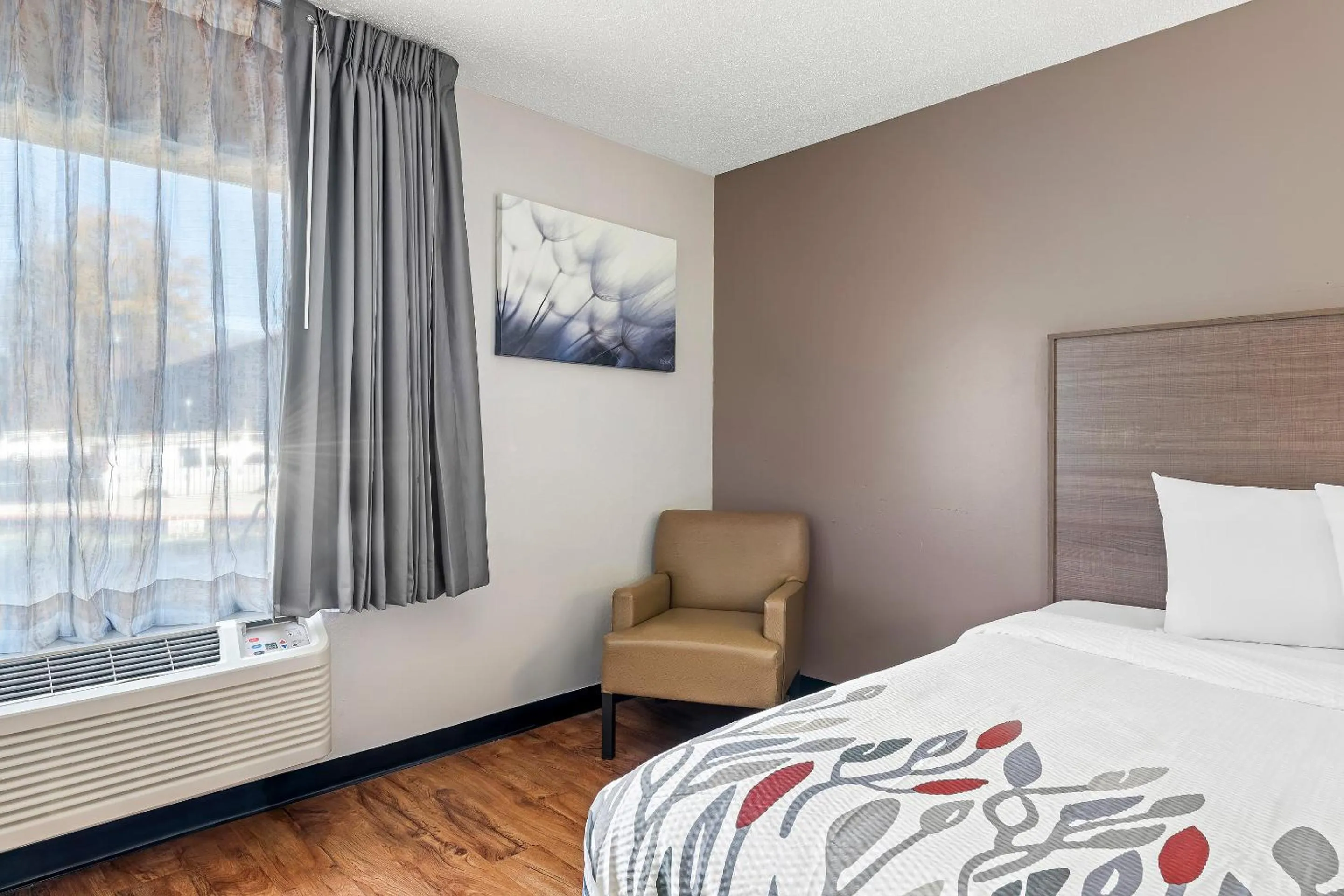 Photo of the whole room, Bed in Red Roof Inn Charlotte - University