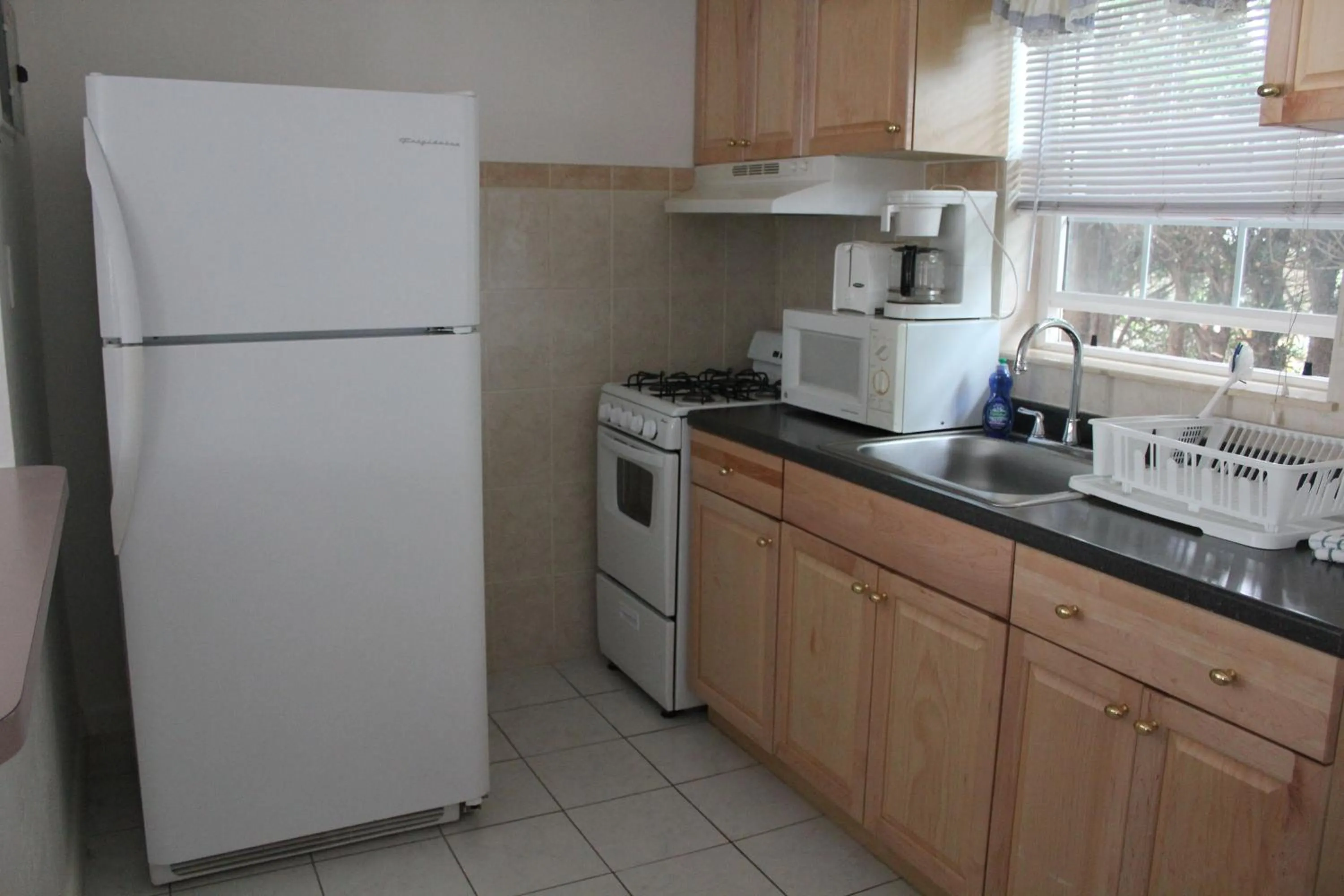 Kitchen or kitchenette in Breakaway Inn Guest House
