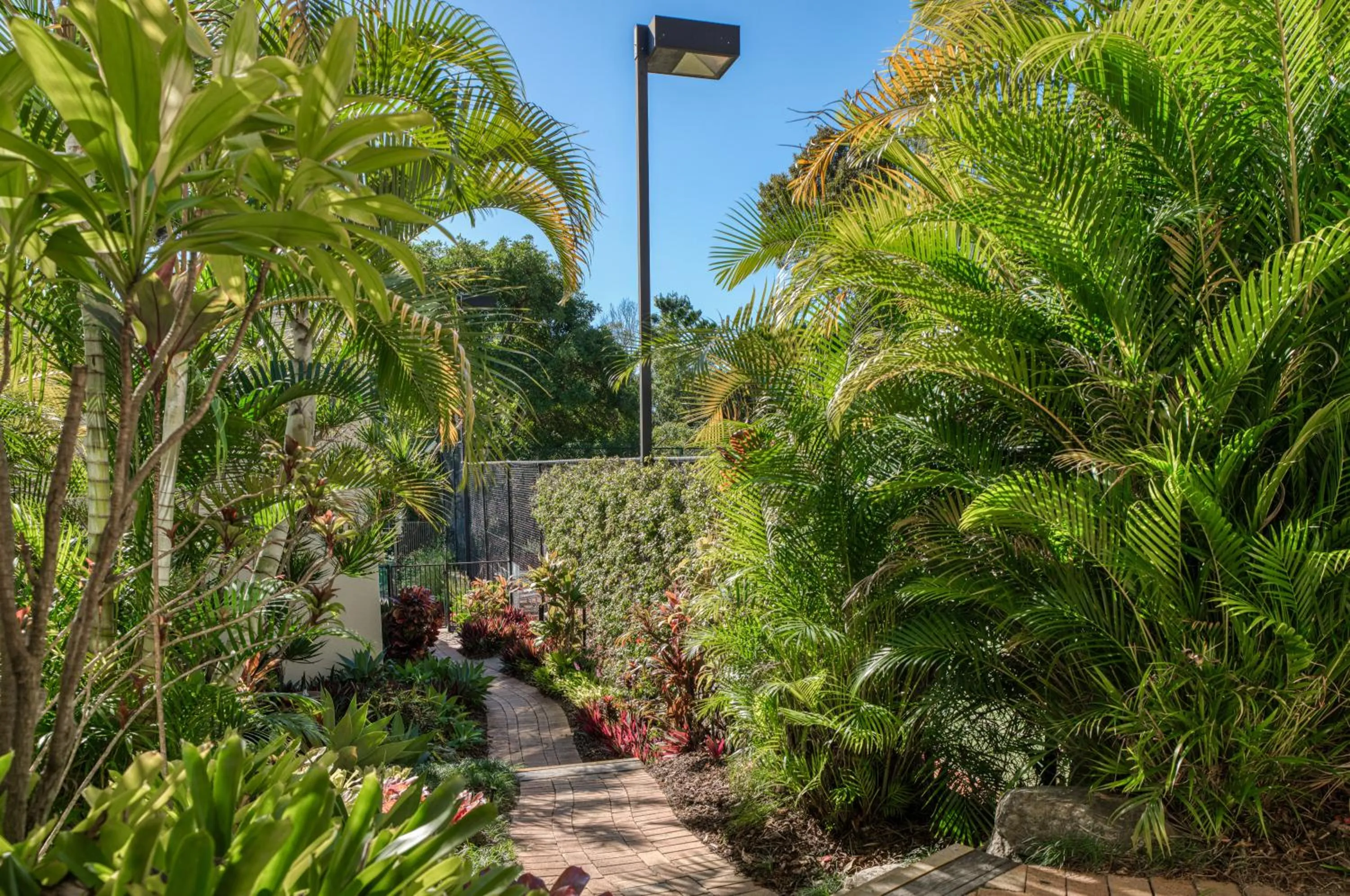 Tennis court in Noosa Crest Resort