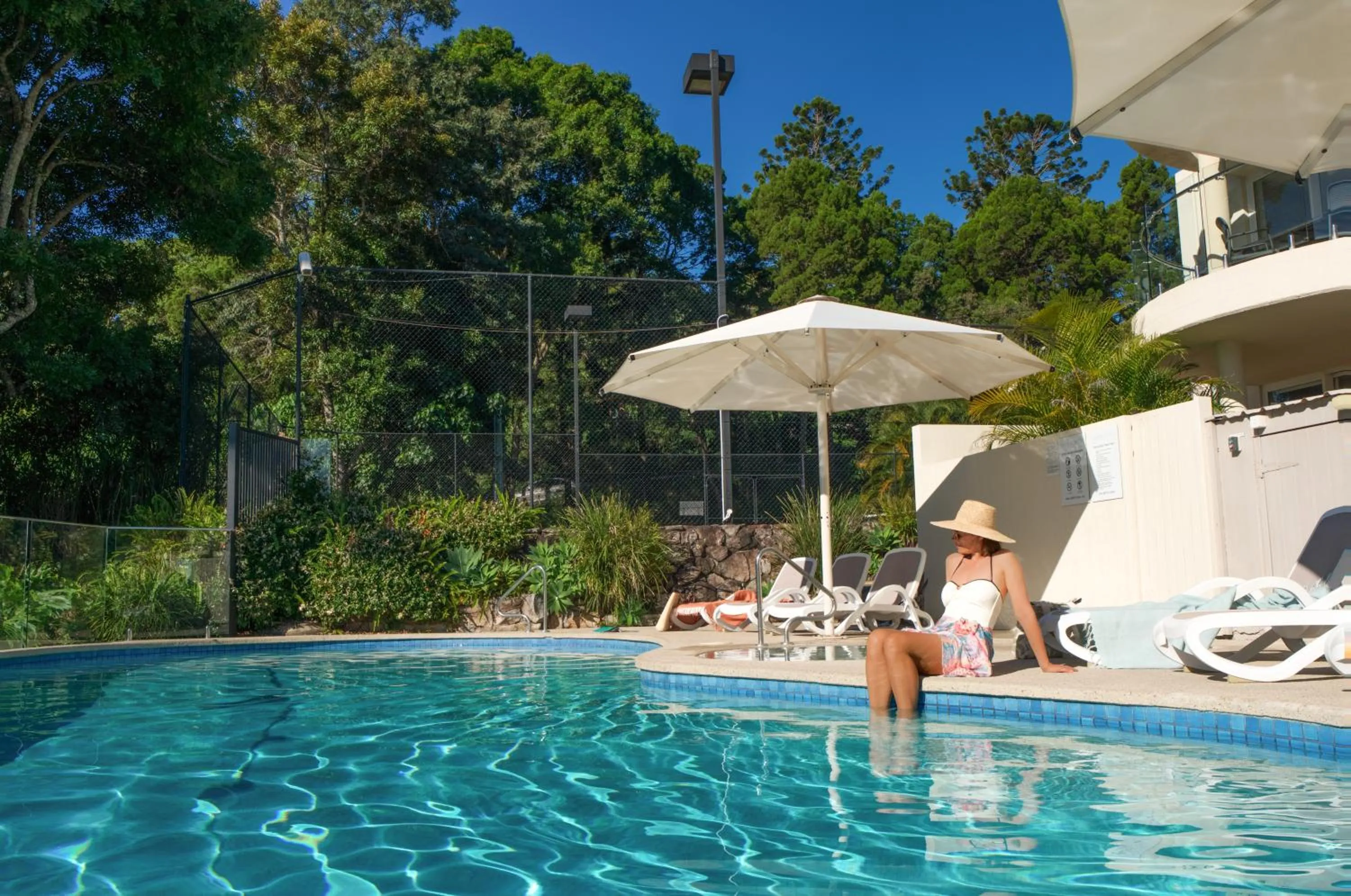 Swimming pool in Noosa Crest Resort