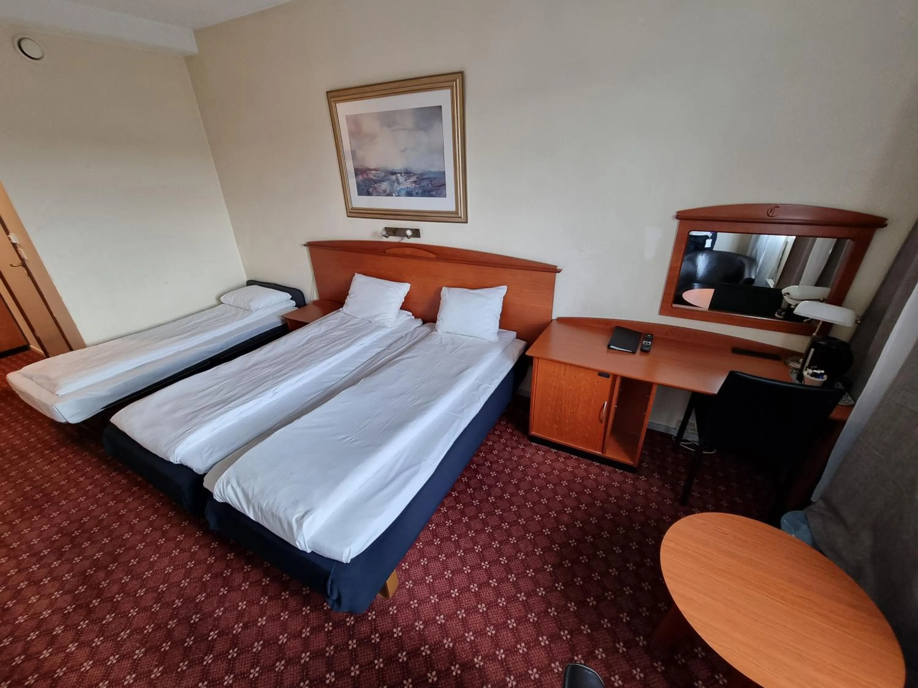 Bed in Chesterfield Hotel