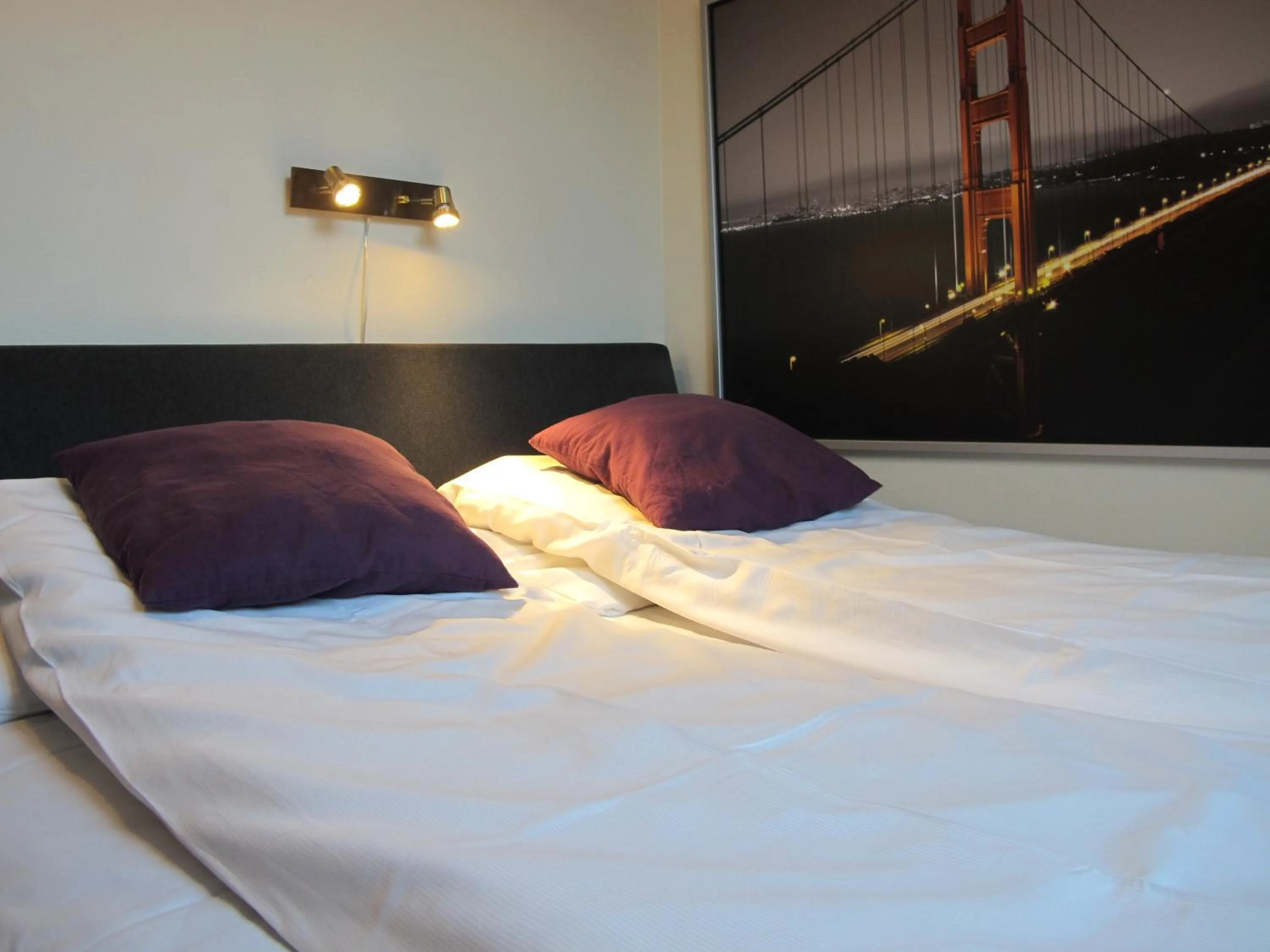 Bed in Chesterfield Hotel