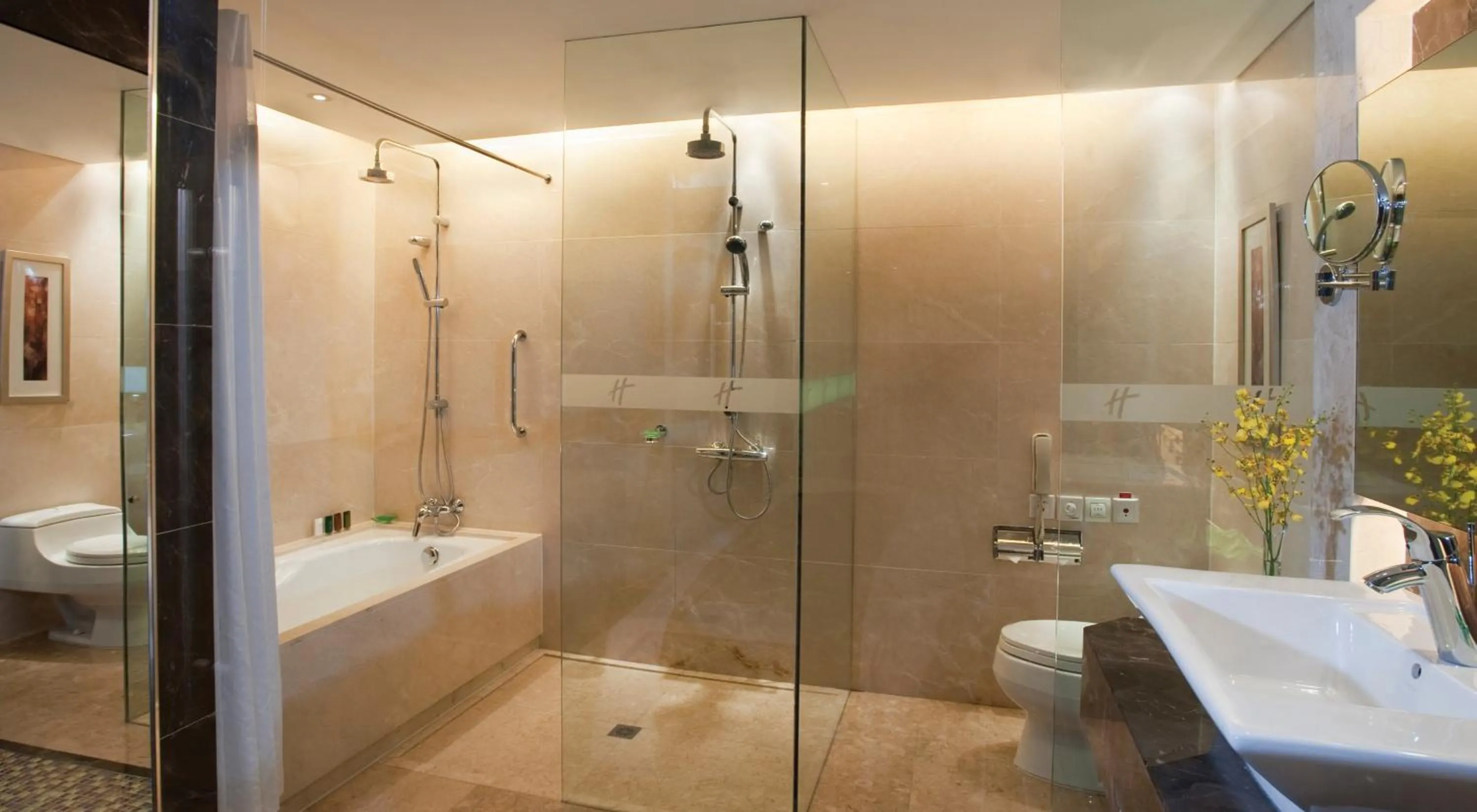 Bathroom in Holiday Inn Shanghai Pudong Nanpu by IHG