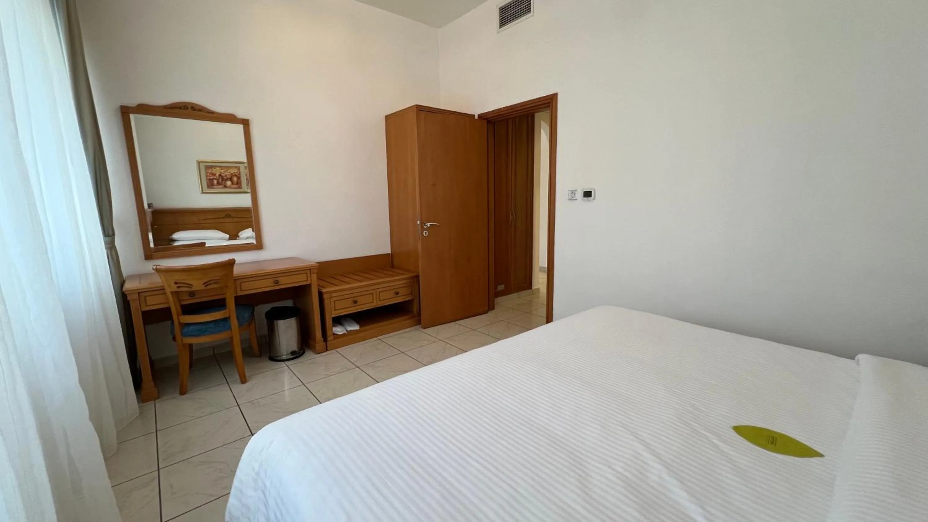 Bedroom, Bed in Uptown Hotel Apartments Abu Dhabi by Gewan