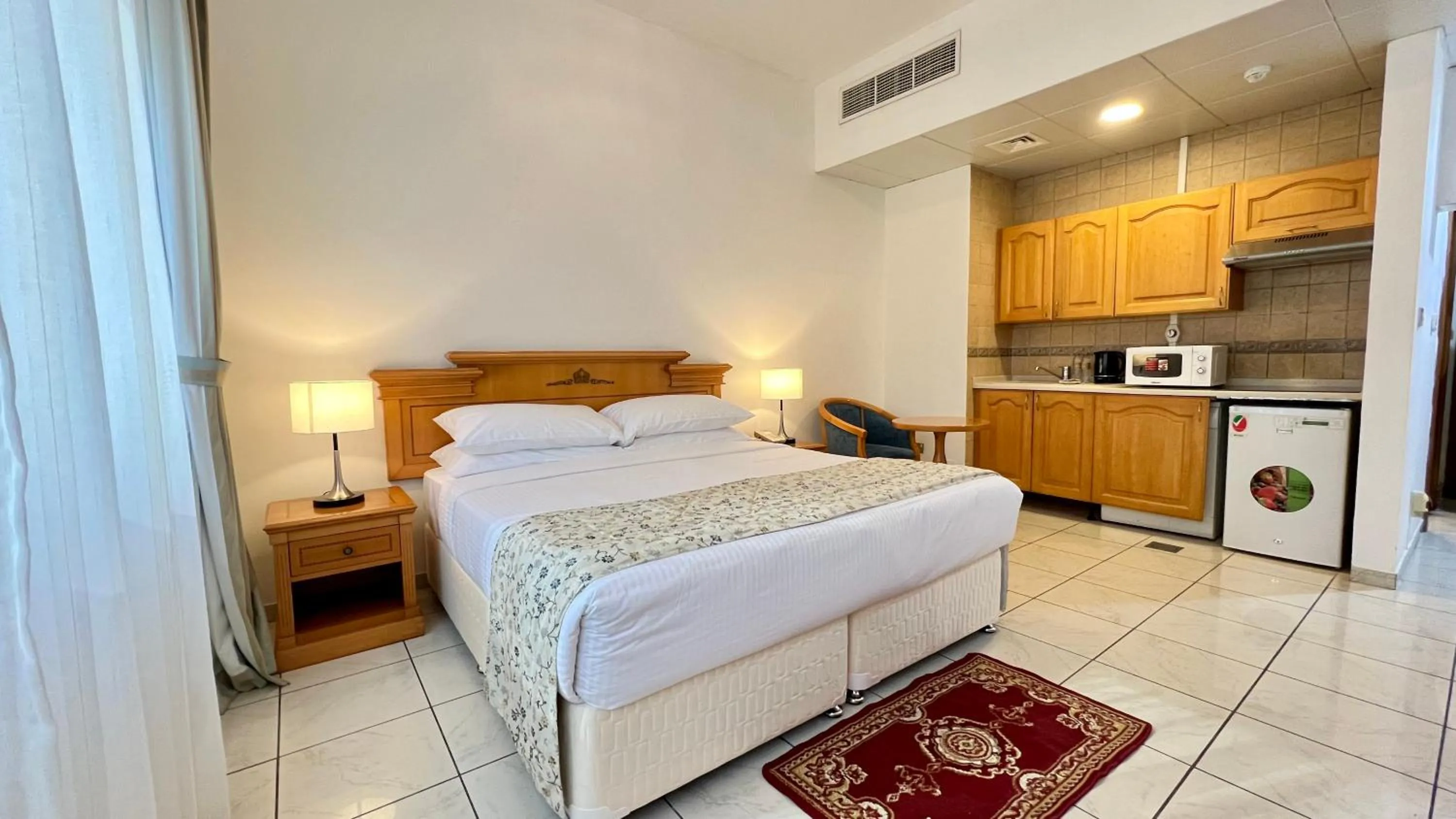 Bedroom, Bed in Uptown Hotel Apartments Abu Dhabi by Gewan