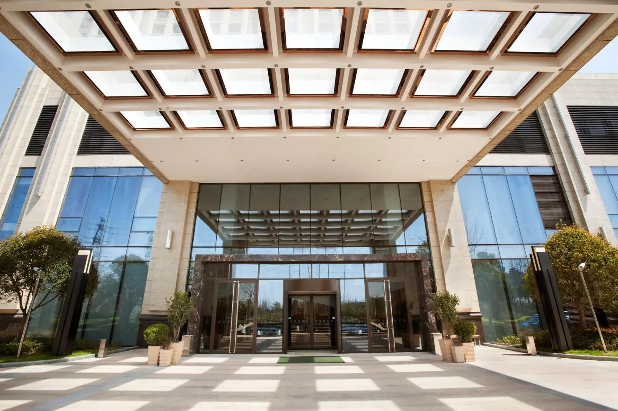 Property building in Crowne Plaza Shanghai Jinxiu by IHG Property building in Crowne Plaza Shanghai Jinxiu by IHG