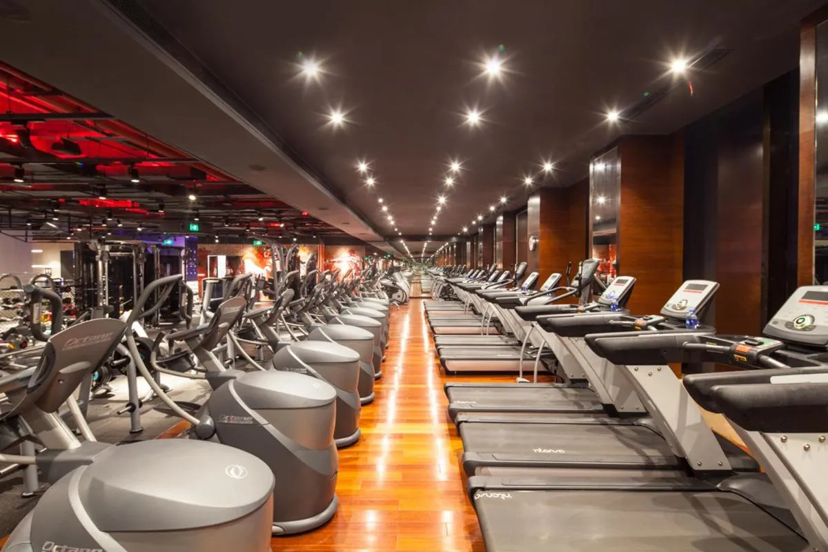 Fitness centre/facilities in Crowne Plaza Shanghai Jinxiu by IHG