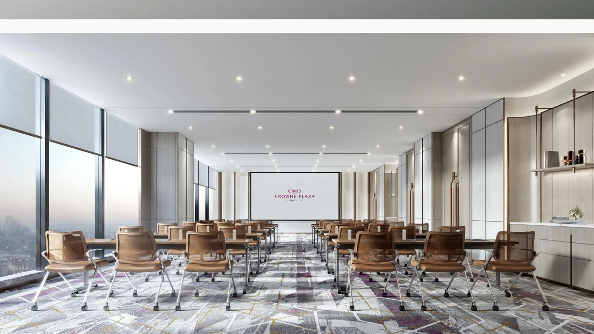 Meeting/conference room in Crowne Plaza Shanghai Jinxiu by IHG
