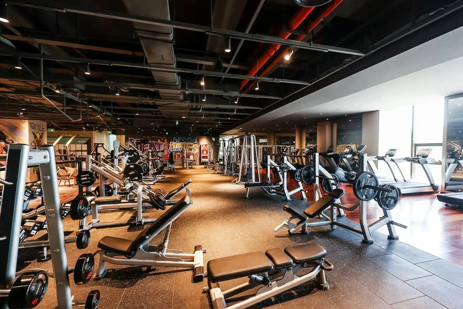 Fitness centre/facilities in Crowne Plaza Shanghai Jinxiu by IHG Fitness centre/facilities in Crowne Plaza Shanghai Jinxiu by IHG