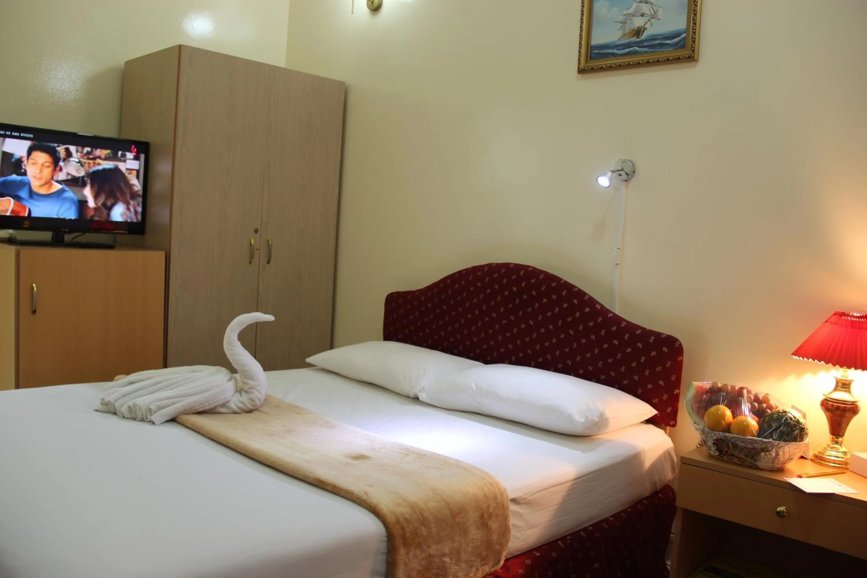 Bed in Royalton Hotel