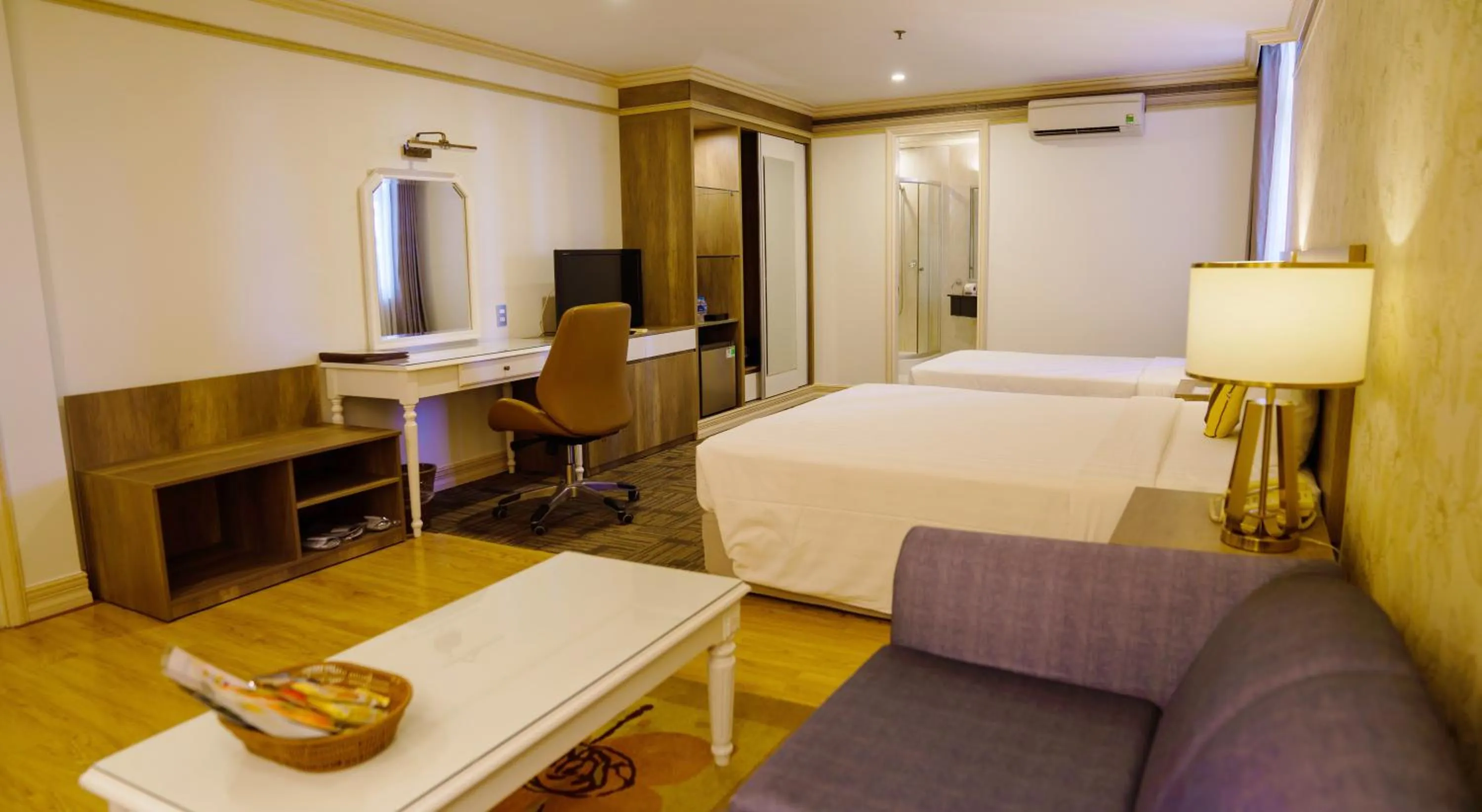 Bedroom, Bed in Lotus Saigon Hotel