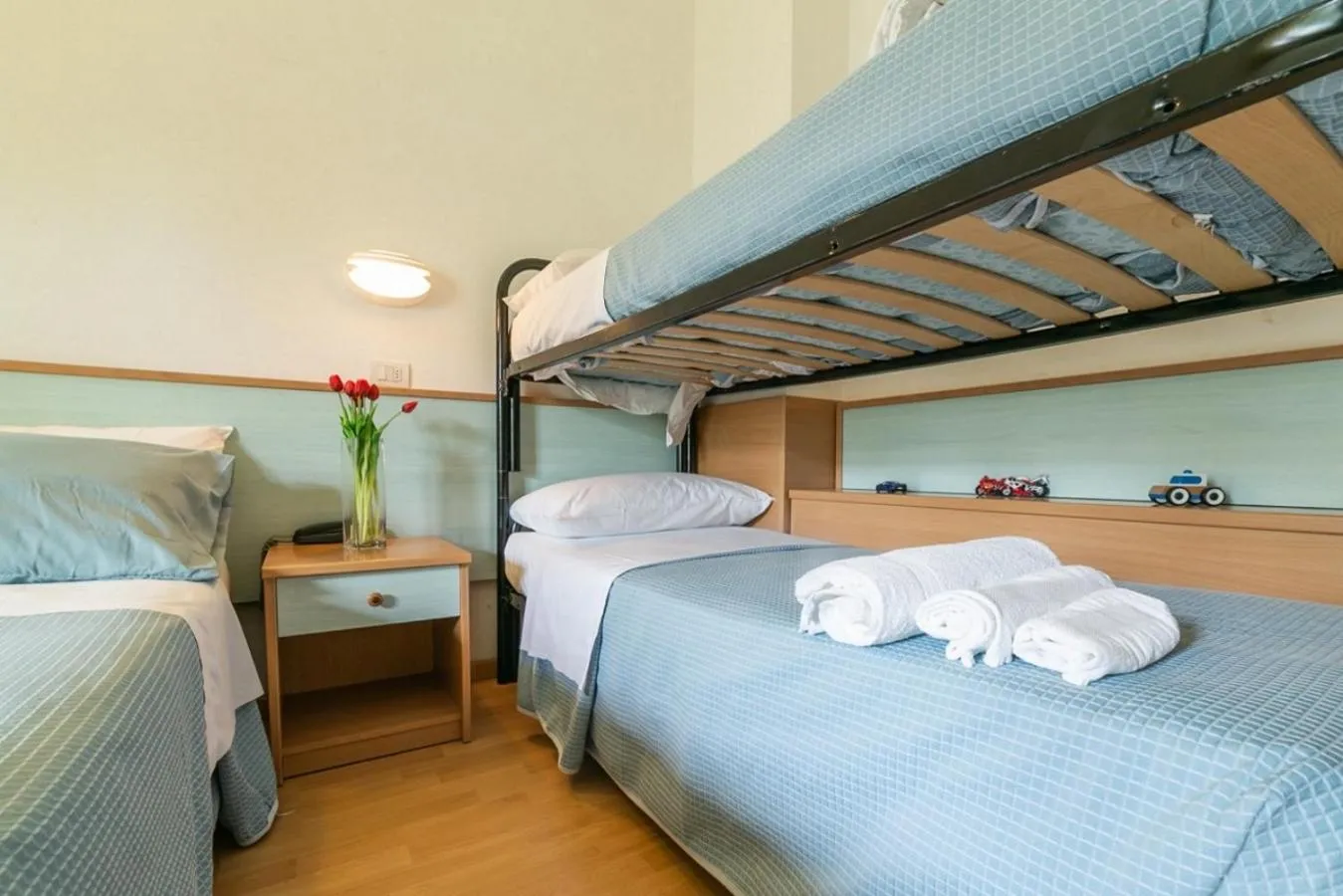 Bed in Hotel Augusta