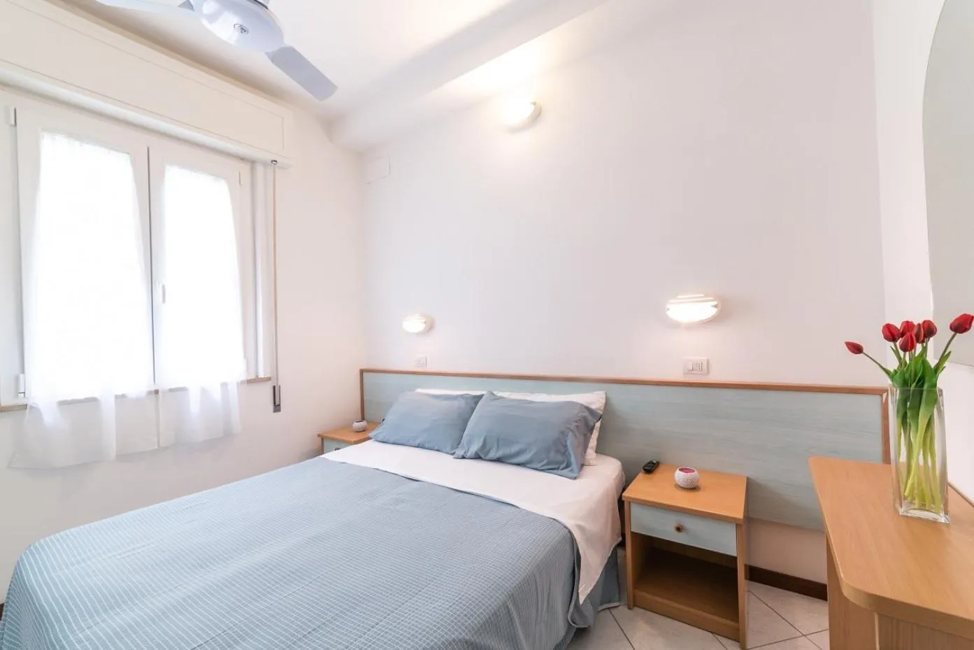 Bed in Hotel Augusta