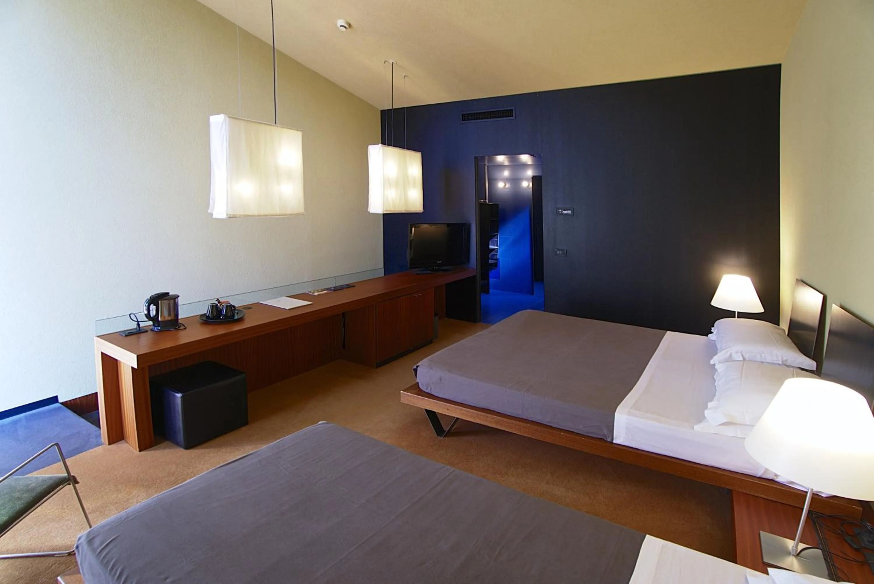 Bed in Hotel Clocchiatti Next