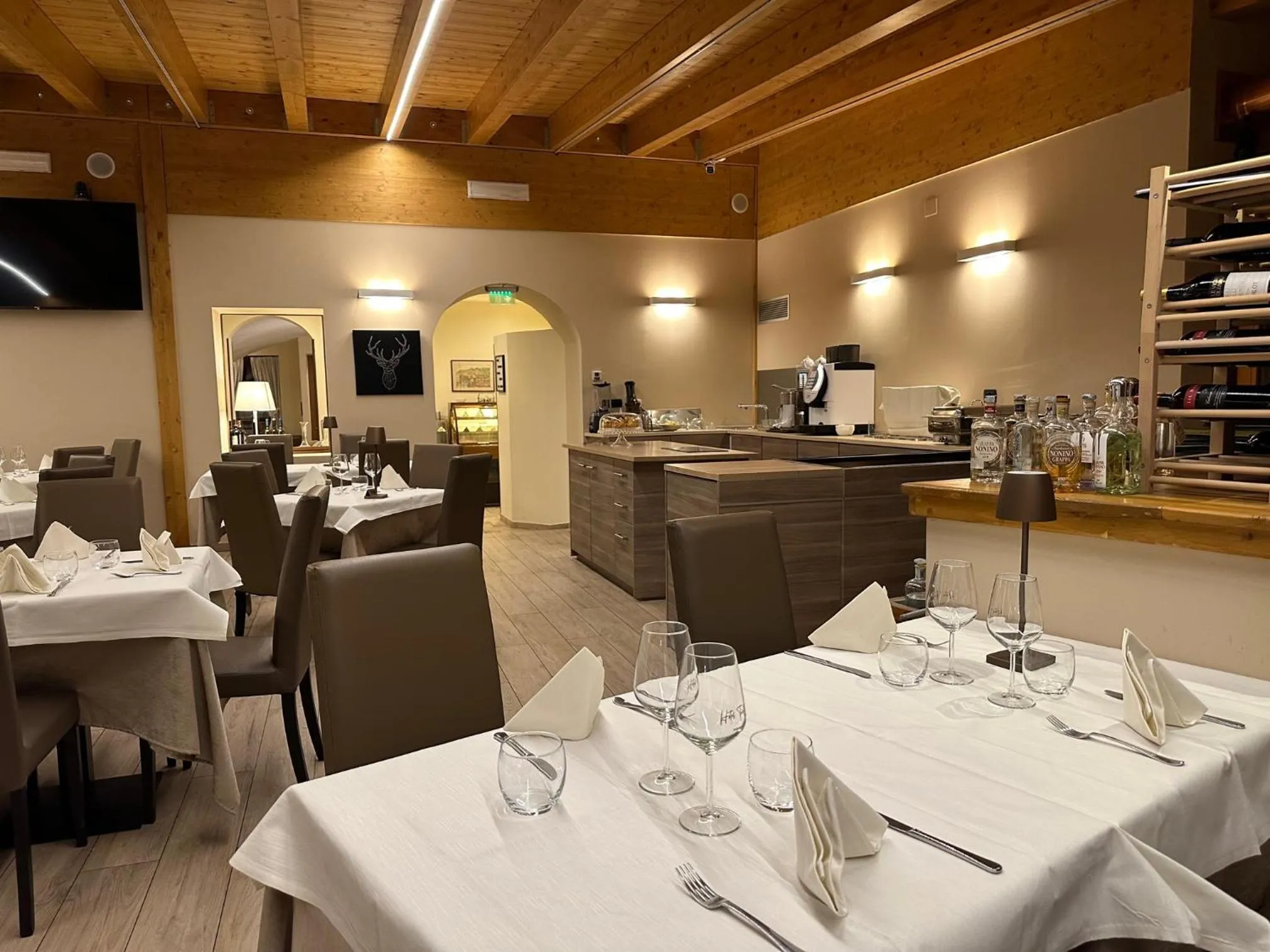 Restaurant/places to eat in Hotel Trieste