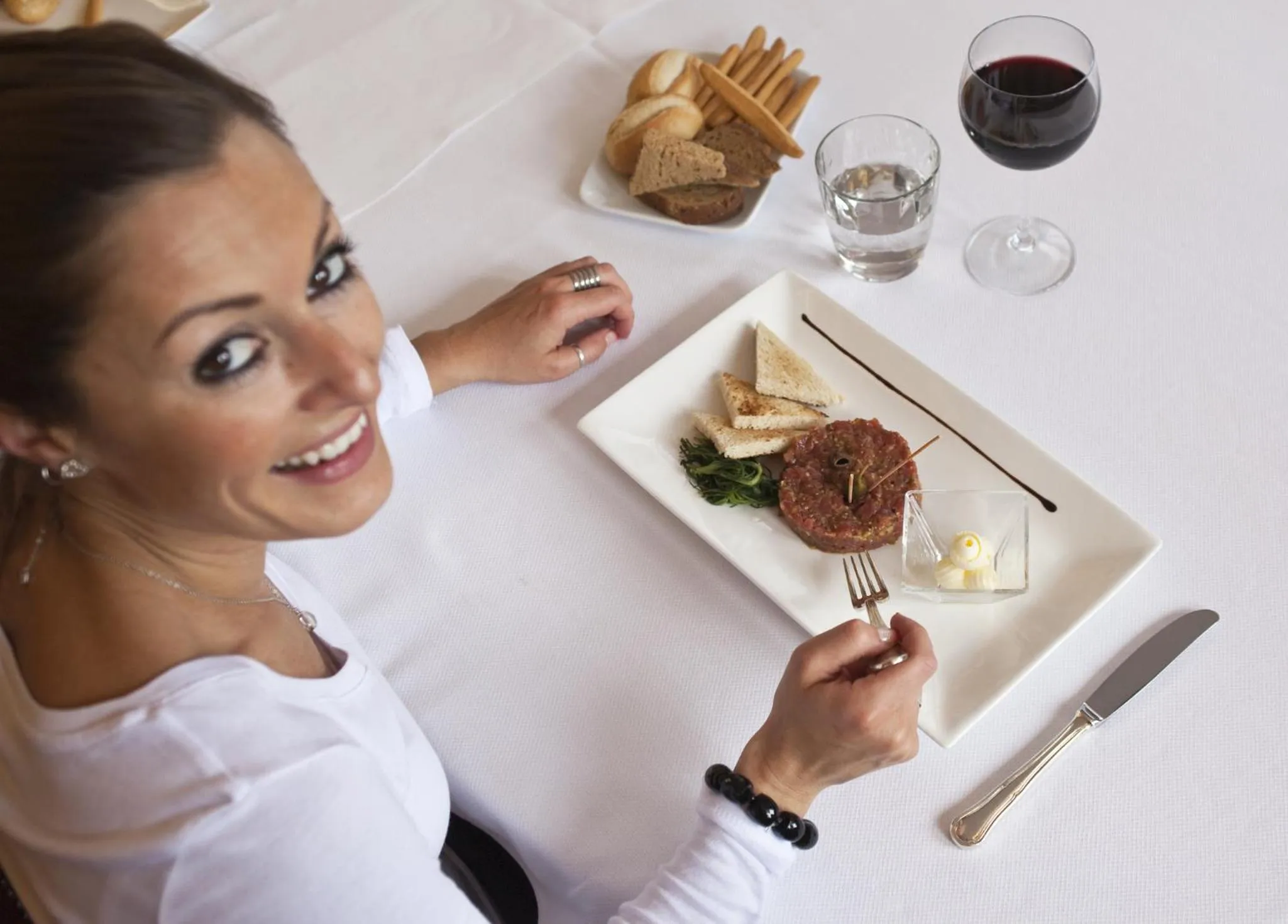 group of guests in Albergo Ristorante Belvedere