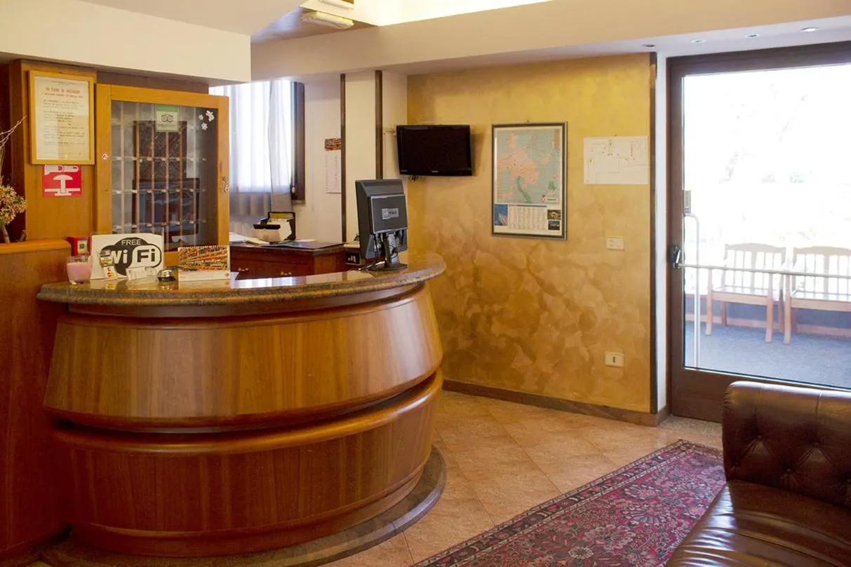 Lobby or reception in Albergo Ristorante Belvedere